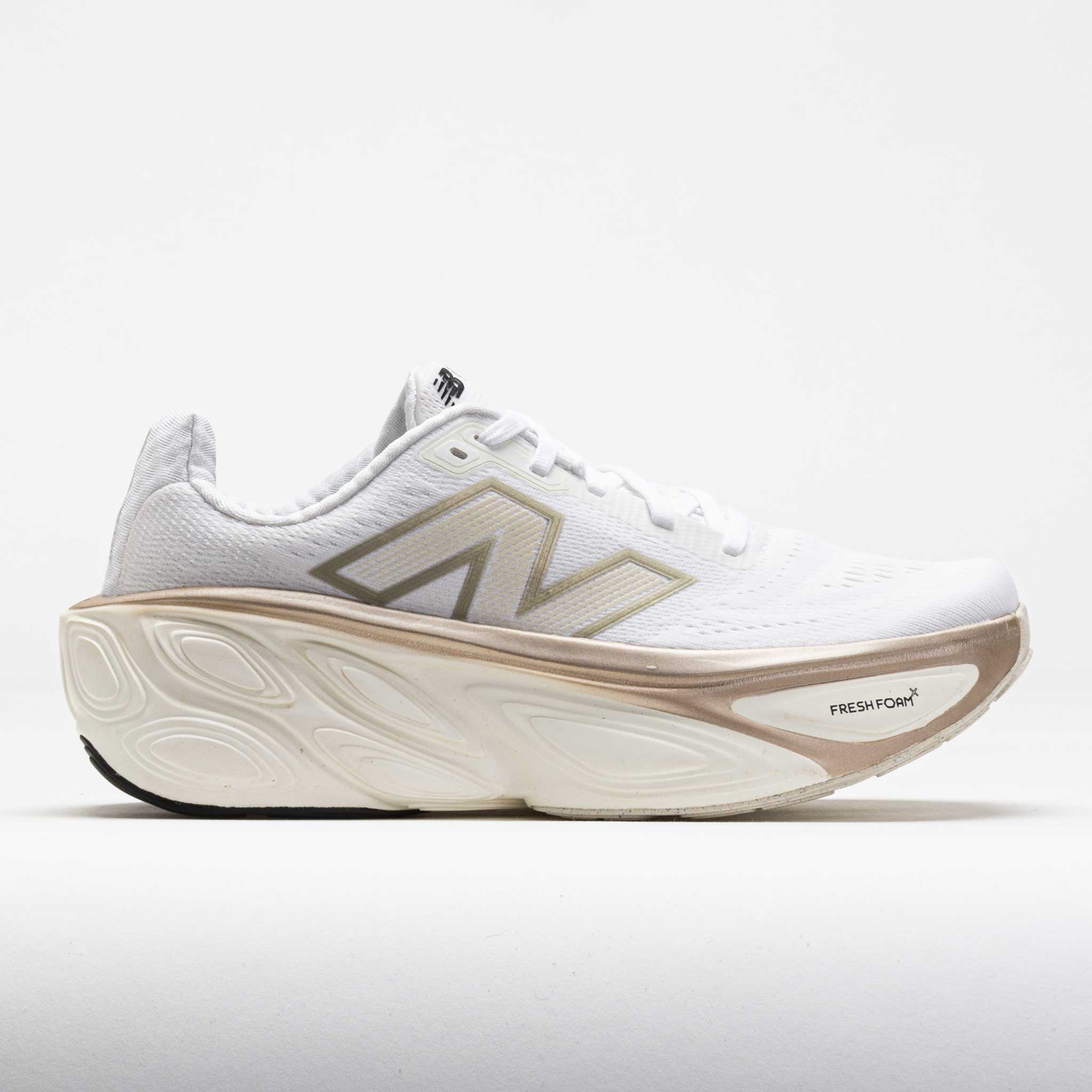 New Balance Fresh Foam X More v5 Women's Wht/Sea Salt/Lt Gld Metallic