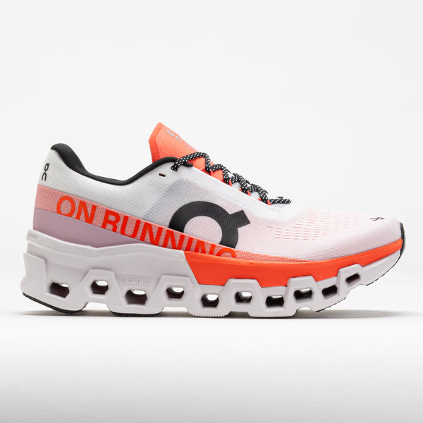 On Cloudmonster 2 Women's White/Flame