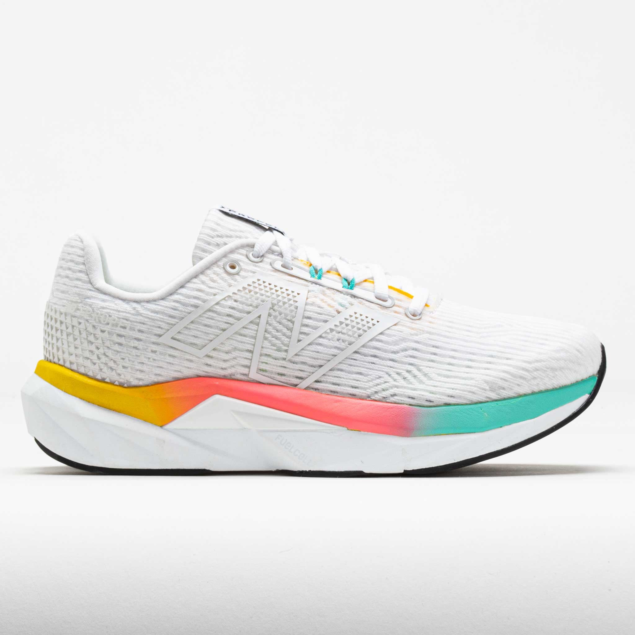 New Balance FuelCell Propel v5 Men's White/Ginger/Lemon/Cyber Jade