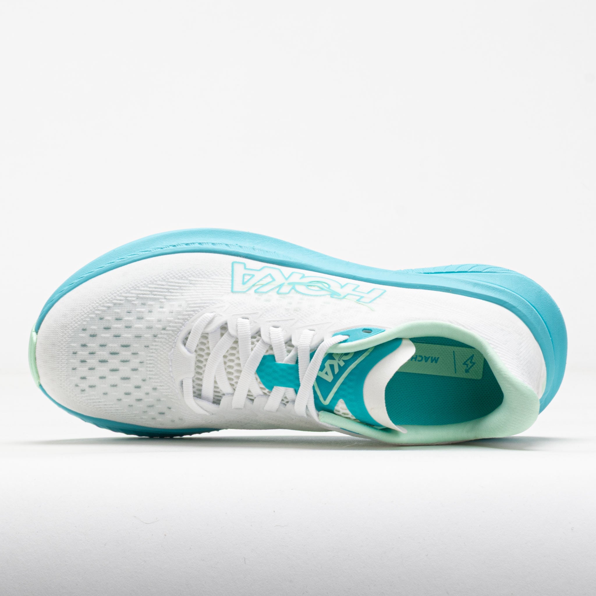 HOKA Mach 6 Women's White/Cielo Blue – Holabird Sports