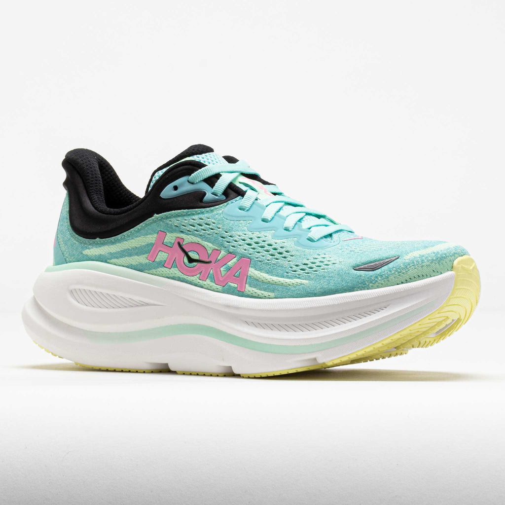 HOKA Bondi 9 Women's Blue Spark/Mint Fluorite – Holabird Sports
