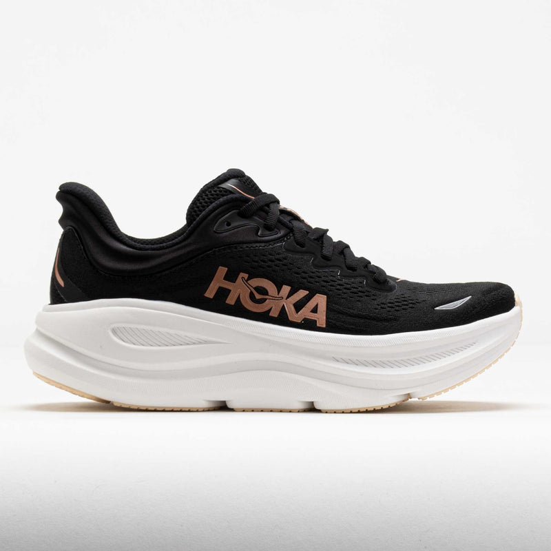 HOKA Bondi 9 Women's Black/Rose Gold