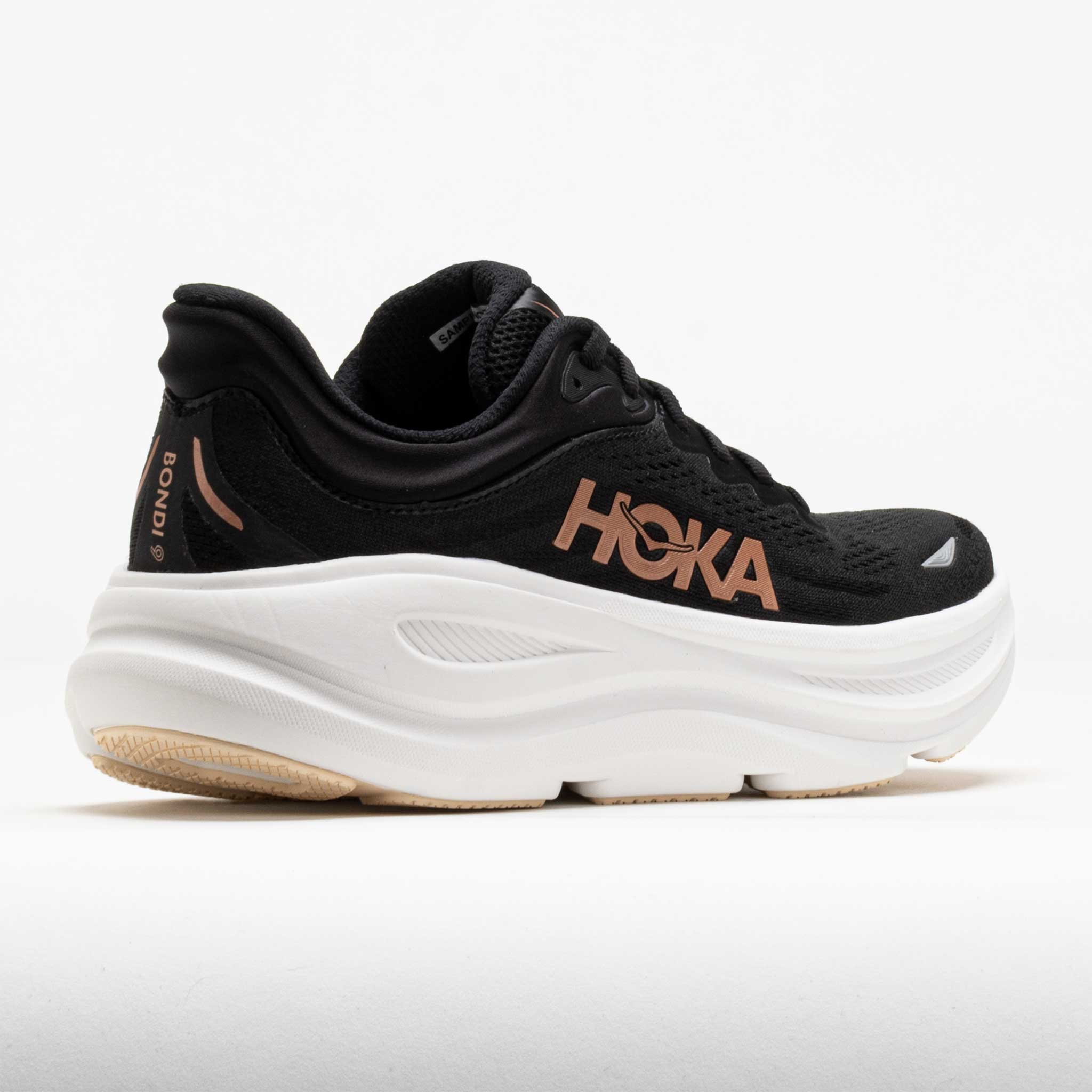 HOKA Bondi 9 Women's Black/Rose Gold – Holabird Sports