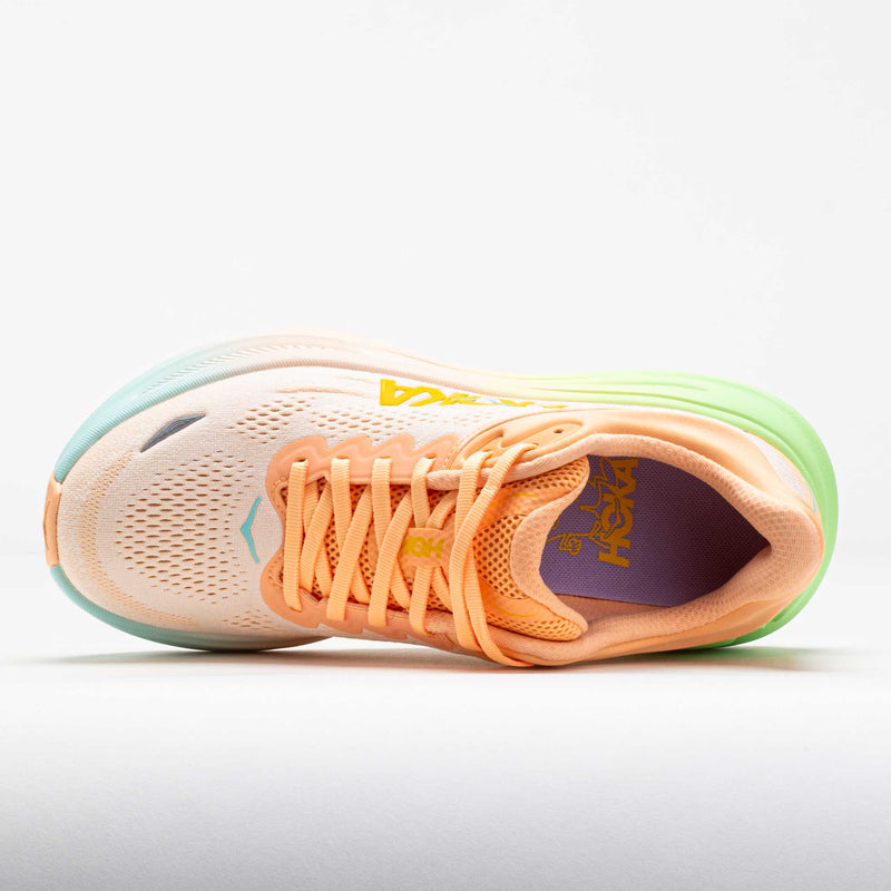 HOKA Bondi 9 Women's Frost/Pale Tangerine