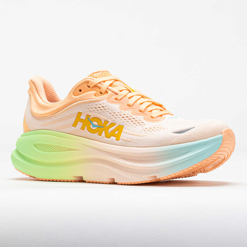 HOKA Bondi 9 Women's Frost/Pale Tangerine