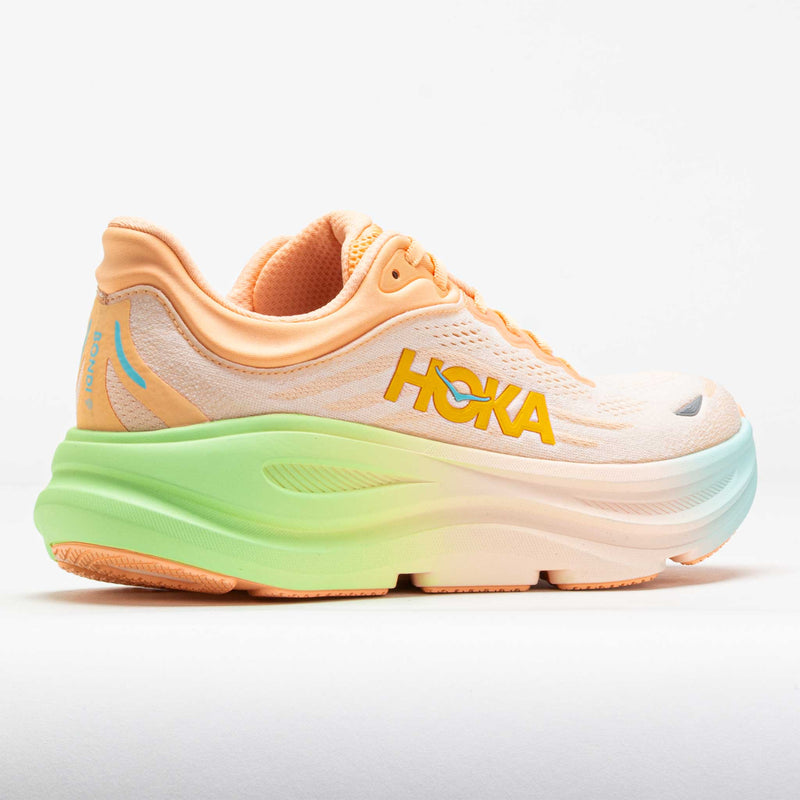 HOKA Bondi 9 Women's Frost/Pale Tangerine