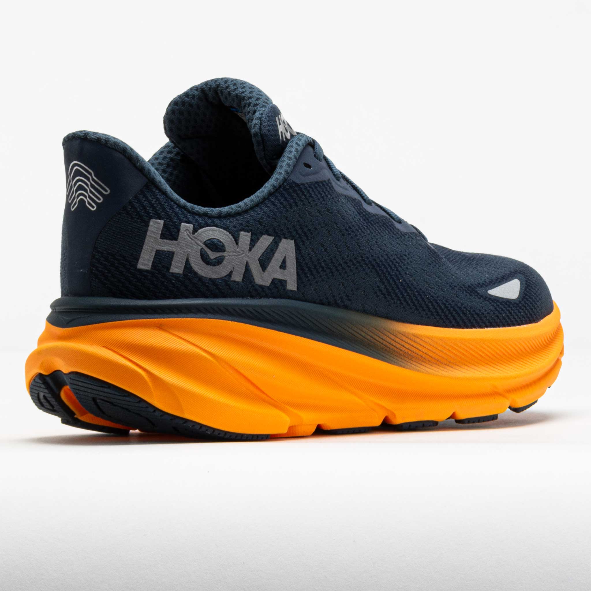 HOKA Clifton GTX Men's Stormy Skies/Orange Zest – Holabird Sports