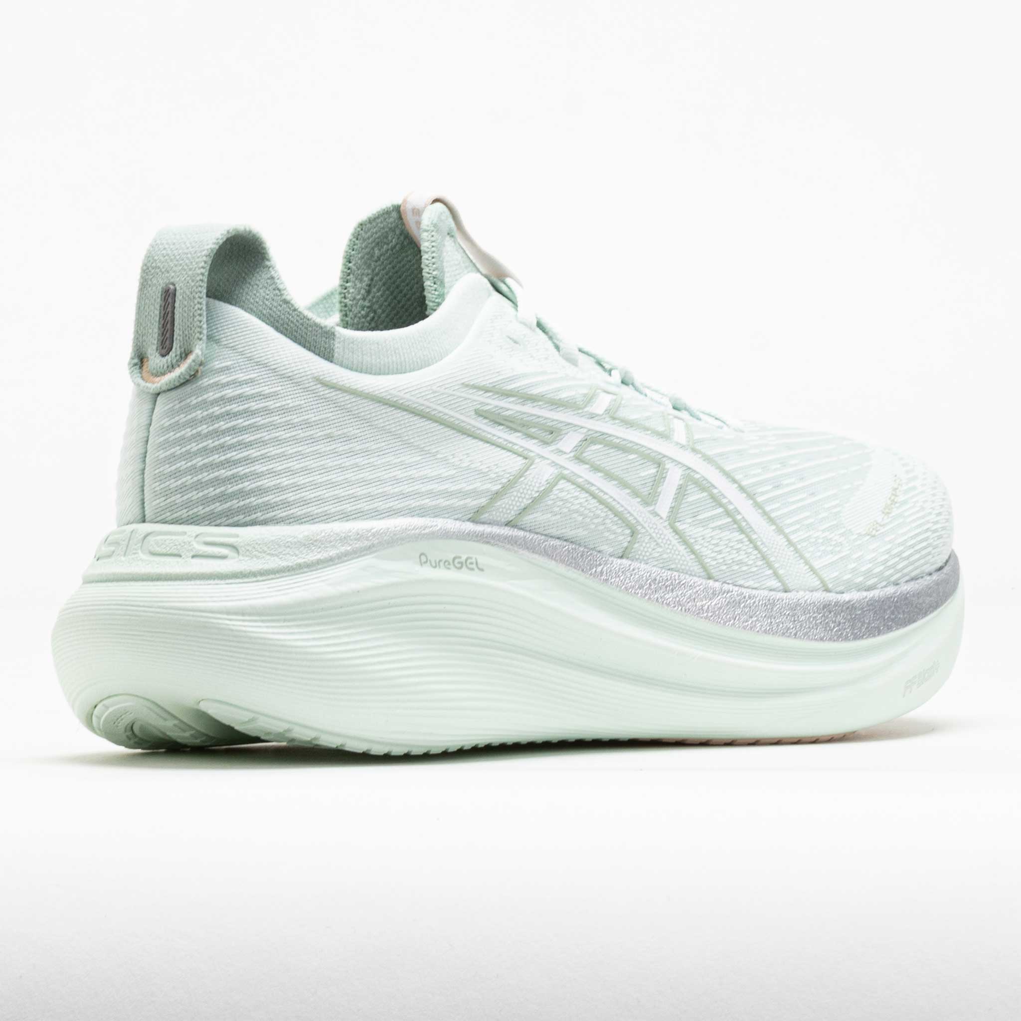 ASICS GEL-Nimbus 27 Women's Pure Aqua/White – Holabird Sports