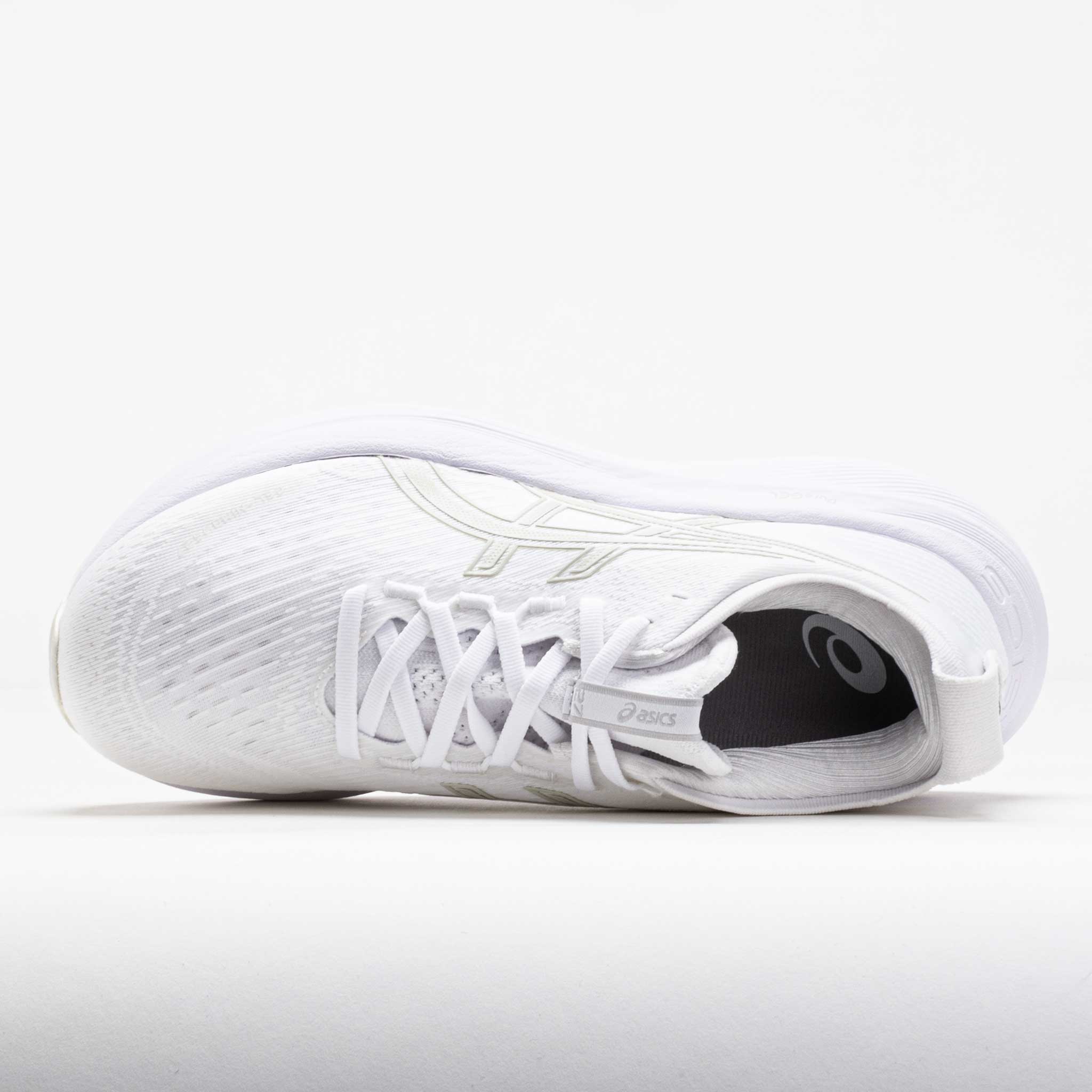 ASICS GEL-Nimbus 27 Women's White/Glacier Grey – Holabird Sports