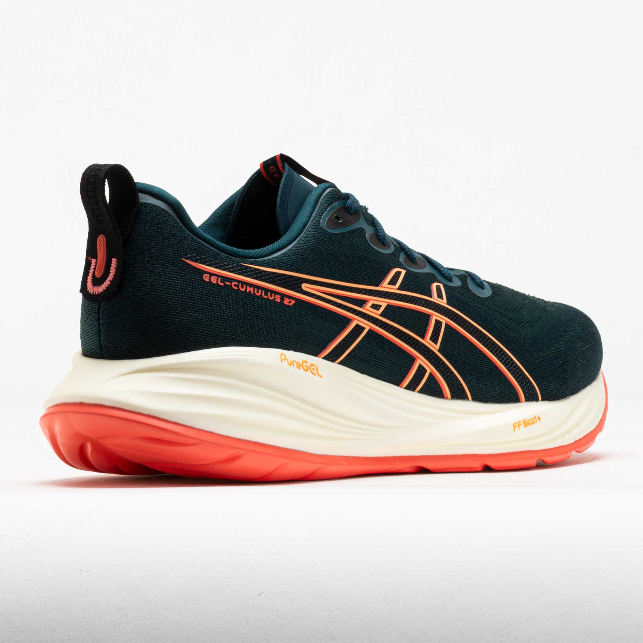 ASICS GEL-Cumulus 27 Men's Saxon Green/Coral Reef – Holabird Sports