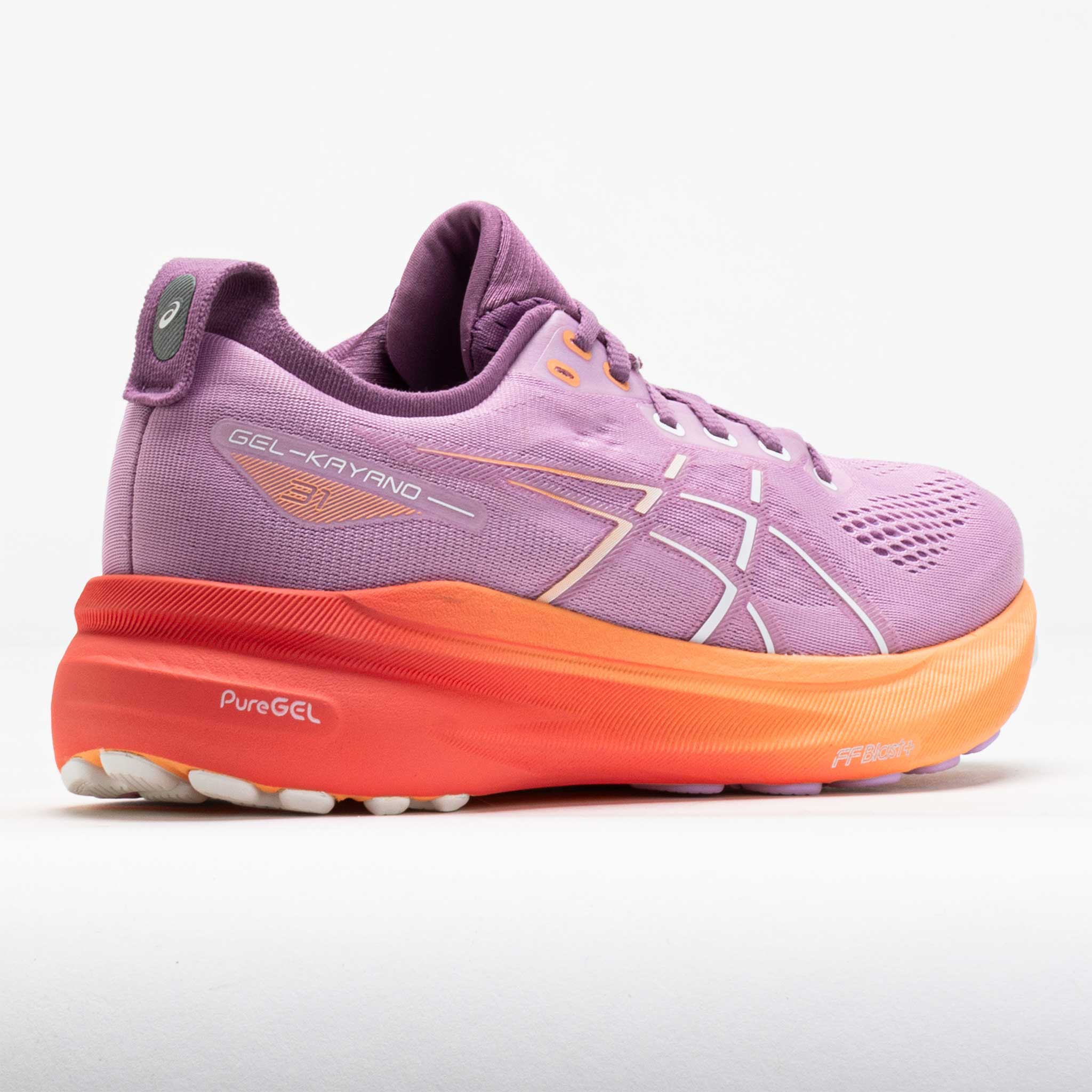 【aiamukusu】アシックス GEL-KAYANO 31 25.5 ASICS Women's Gel-Kayano 31 Running Shoe, White/Dolphin Grey