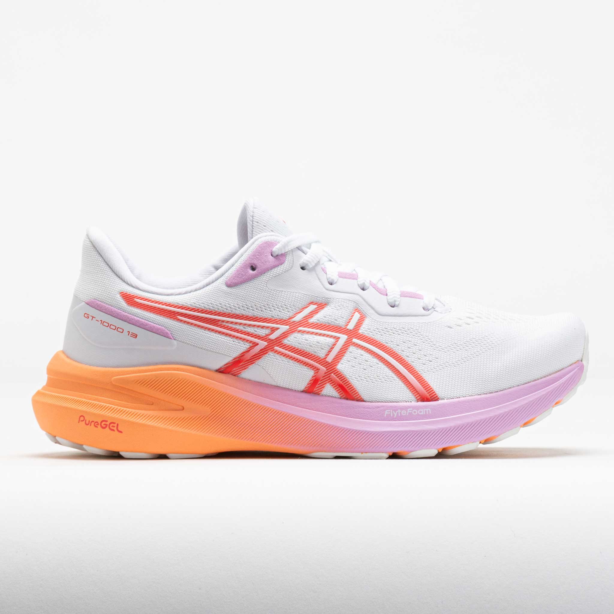 ASICS GT-1000 13 Women's White/Coral Reef