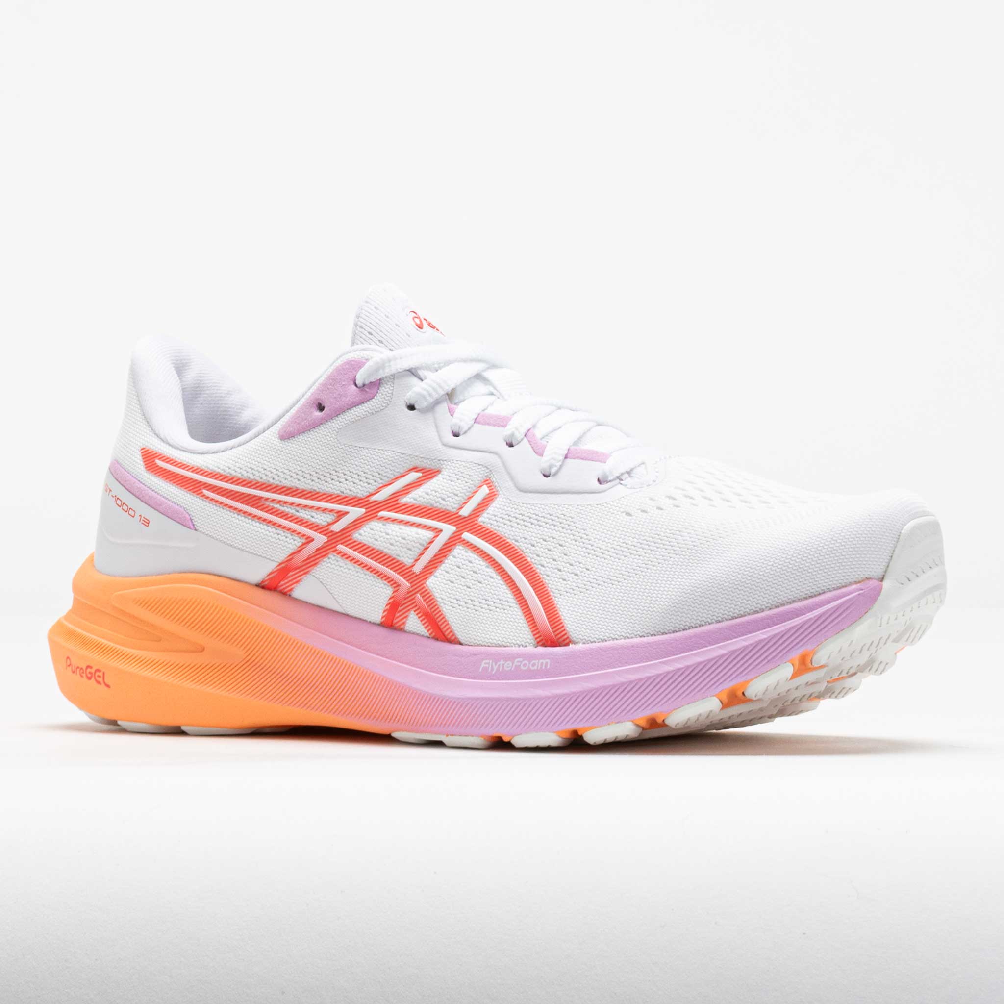 ASICS GT-1000 13 Women's White/Coral Reef