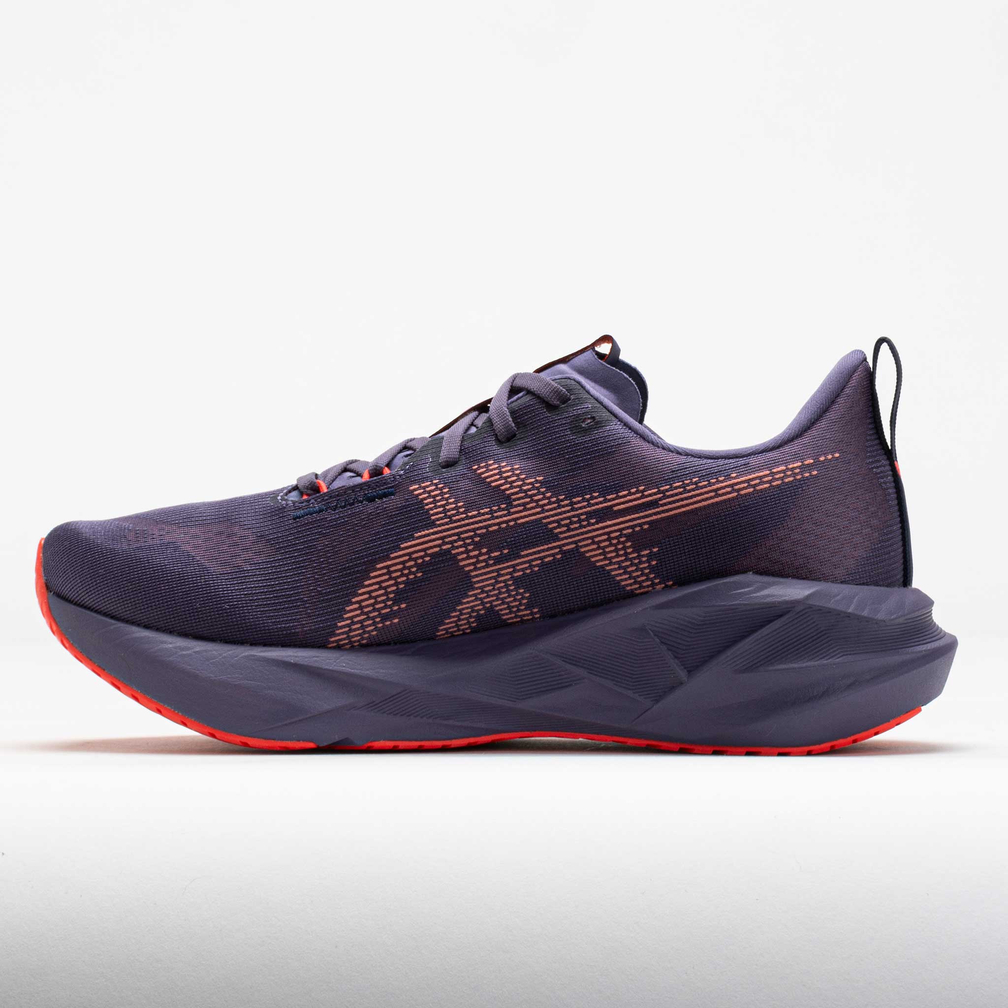 ASICS Novablast 5 Men's Greyish Purple/Coral Reef – Holabird Sports