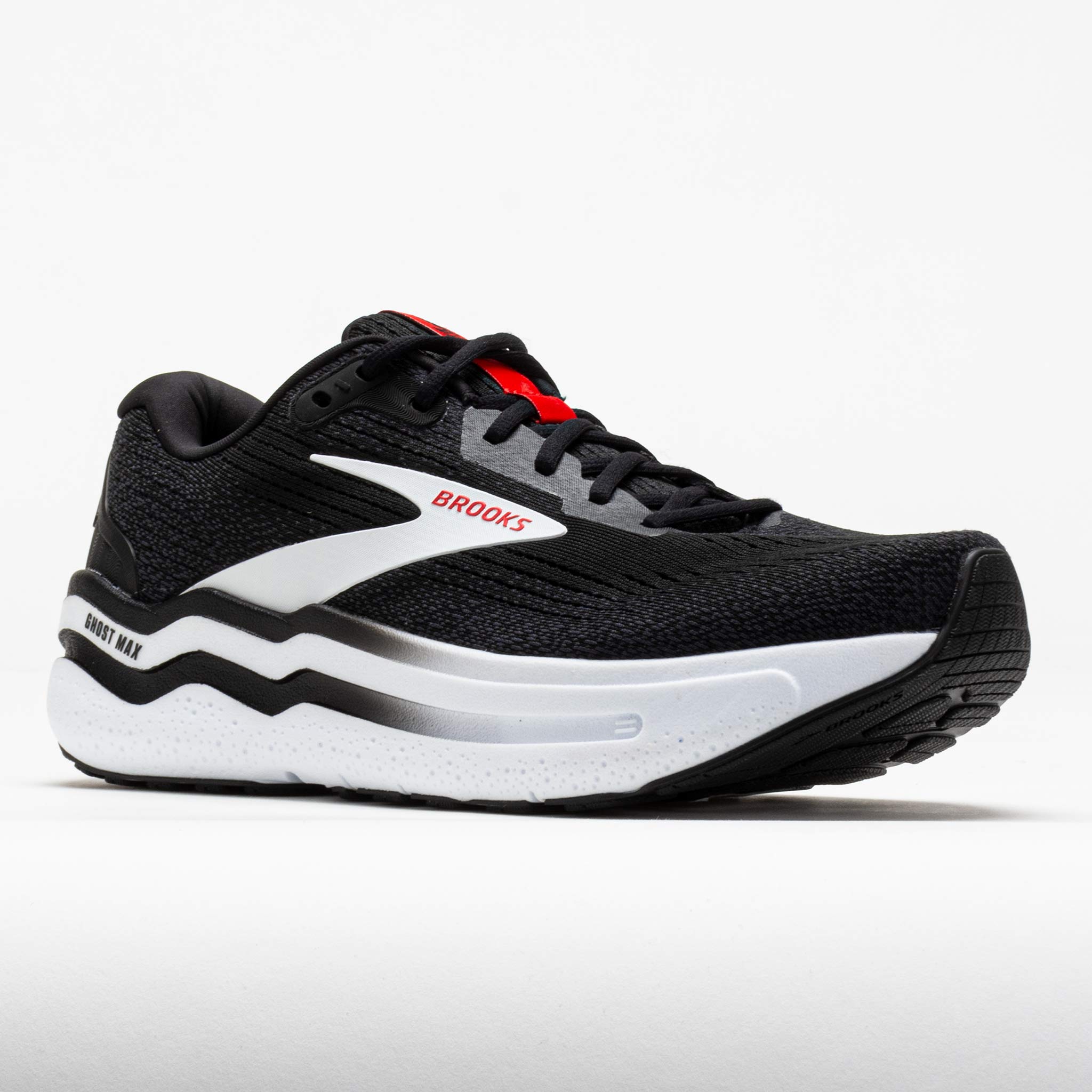 Brooks Ghost Max 2 Men's Black/White/Fiery Red