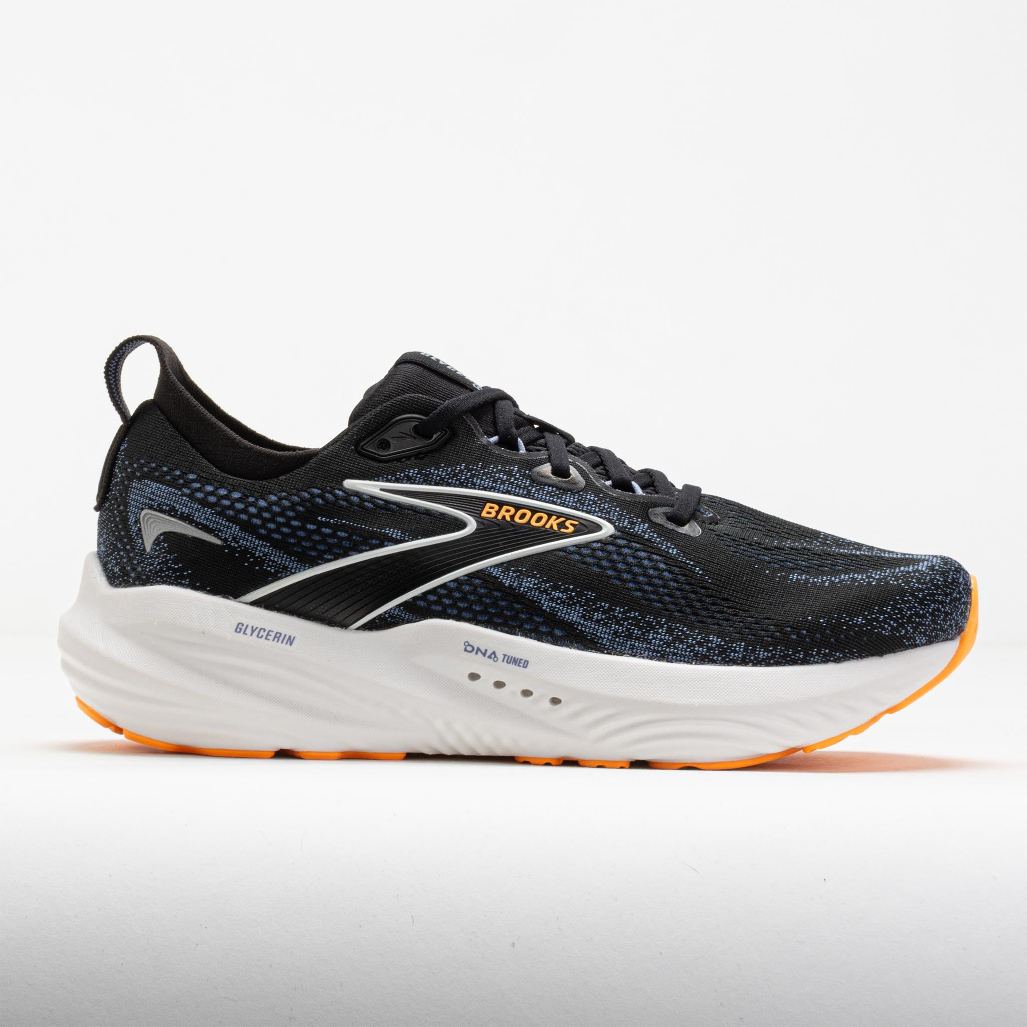 Brooks Glycerin 22 Men's Black/Country Blue/Orange Pop
