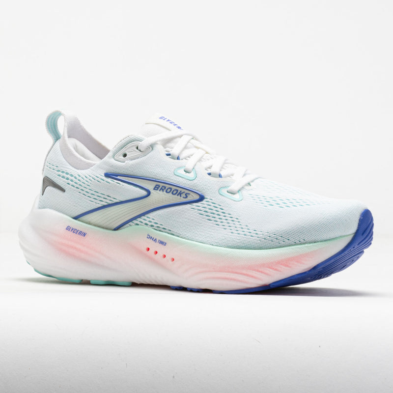Brooks Glycerin 22 Women's White/Limpet Shell/Amparo Blue
