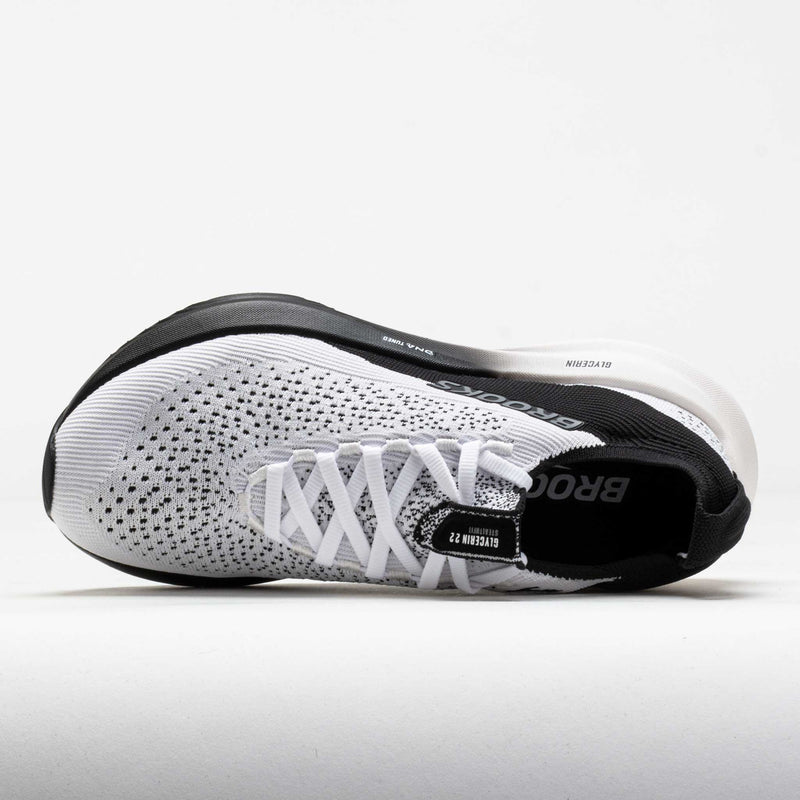 Brooks Glycerin StealthFit 22 Men's White/Grey/Black