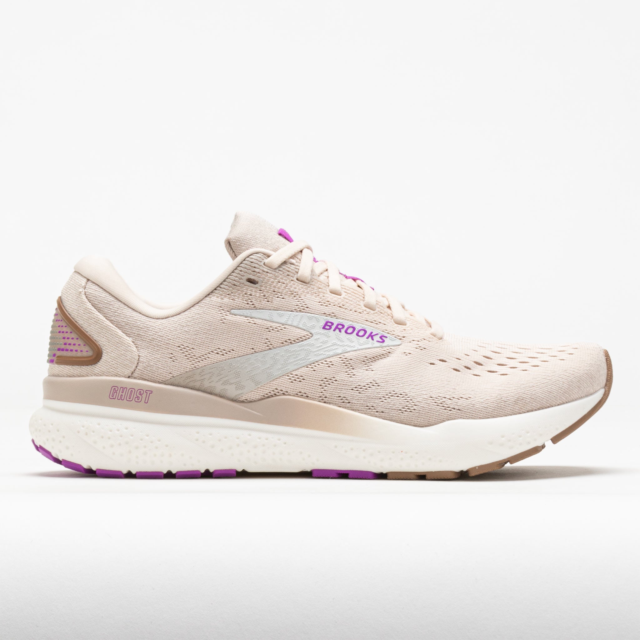 Brooks Ghost 16 Women's Almond Peach/Coconut/Purple