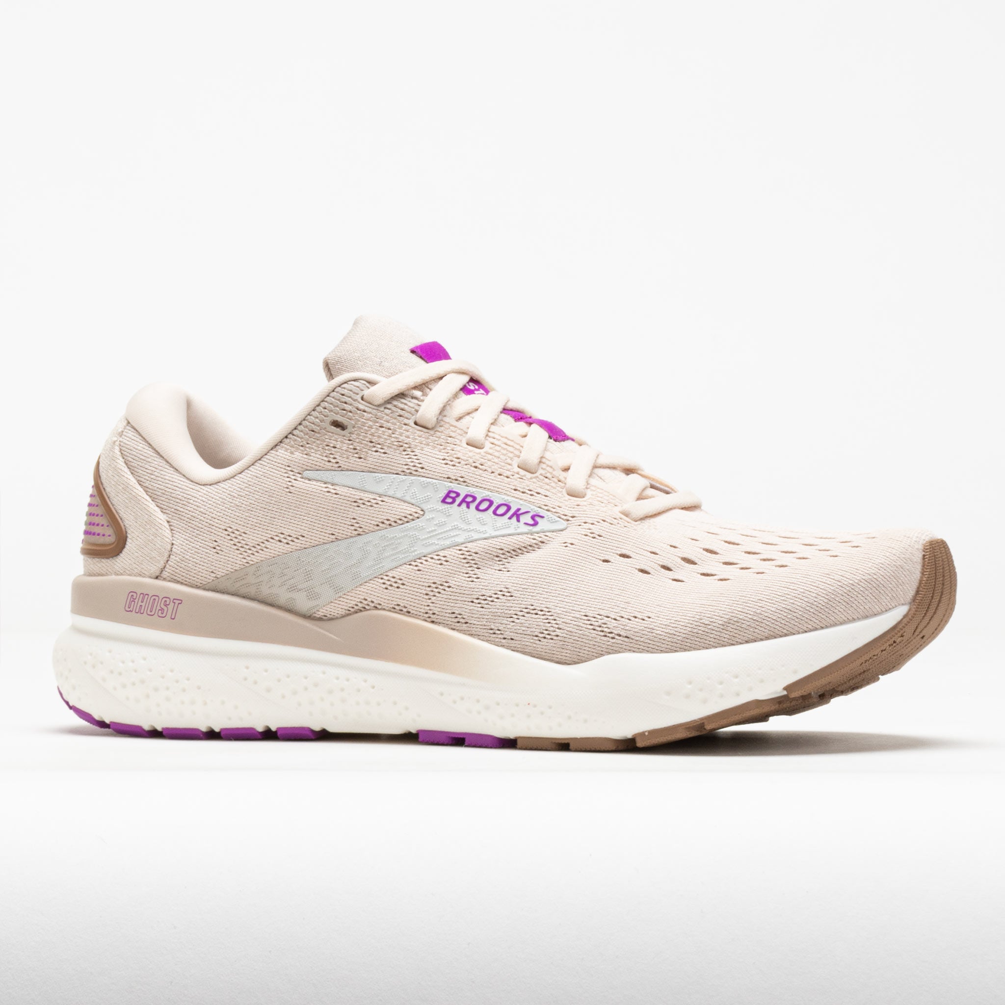 Brooks Ghost 16 Women's Almond Peach/Coconut/Purple