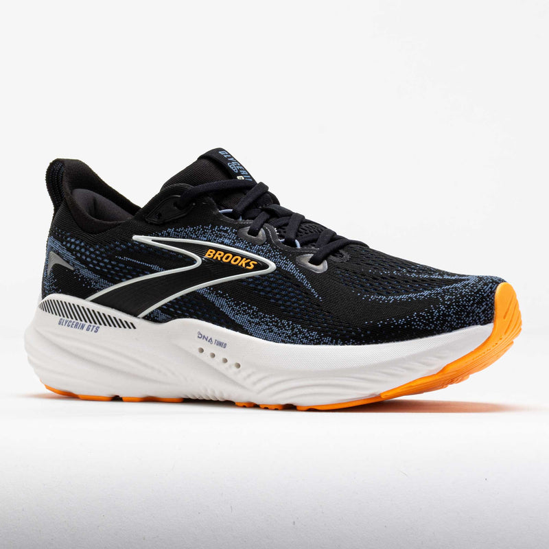 Brooks Glycerin GTS 22 Men's Black/Country Blue/Orange Pop