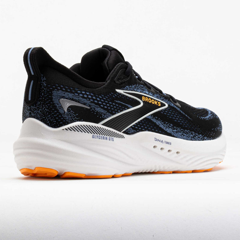 Brooks Glycerin GTS 22 Men's Black/Country Blue/Orange Pop