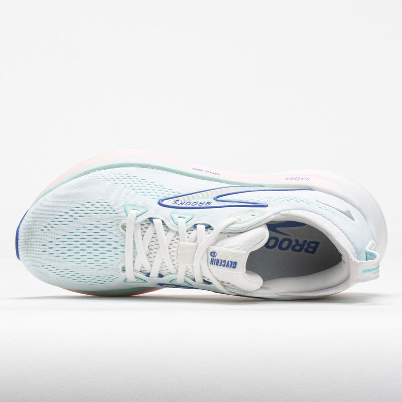 Brooks Glycerin GTS 22 Women's White/Limpet Shell/Amparo Blue
