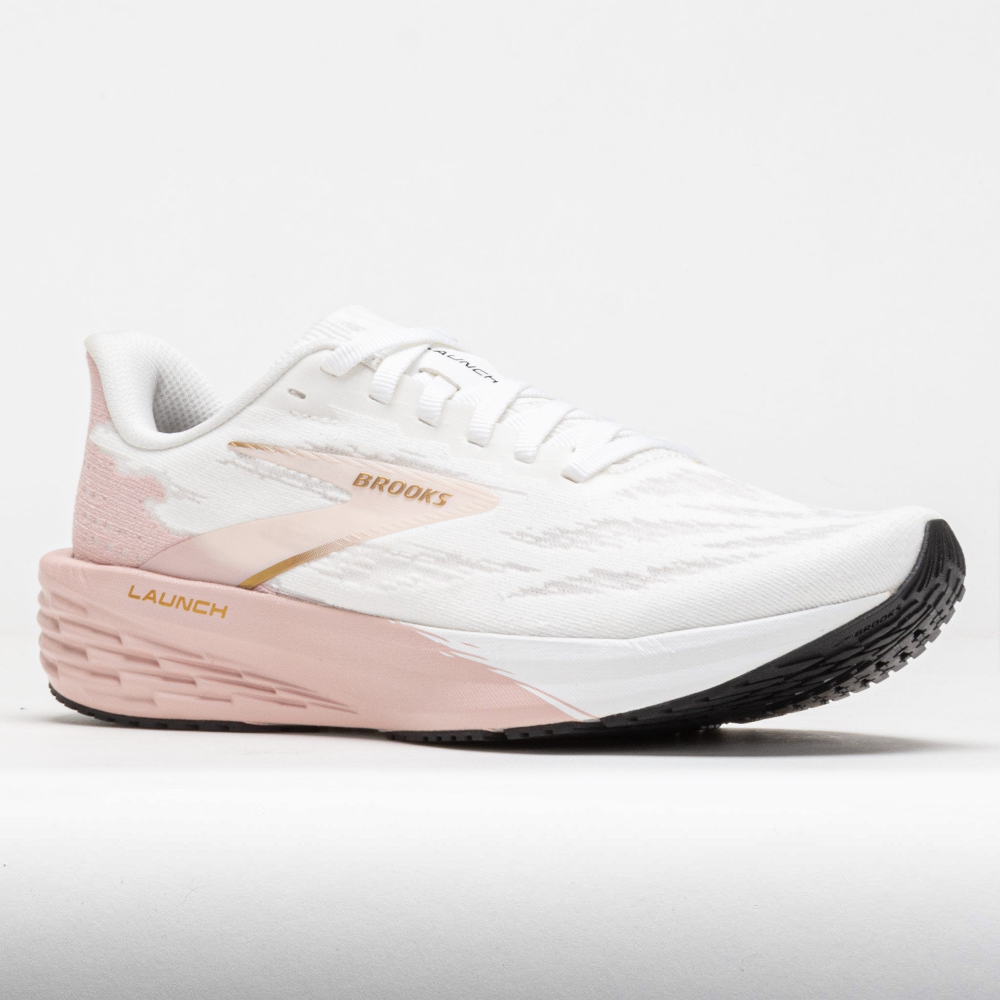 Brooks Launch 11 Women's White/Gold/Pink