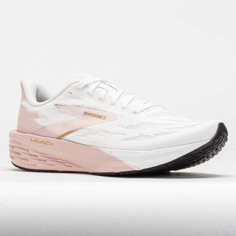 Brooks Launch 11 Women's White/Gold/Pink