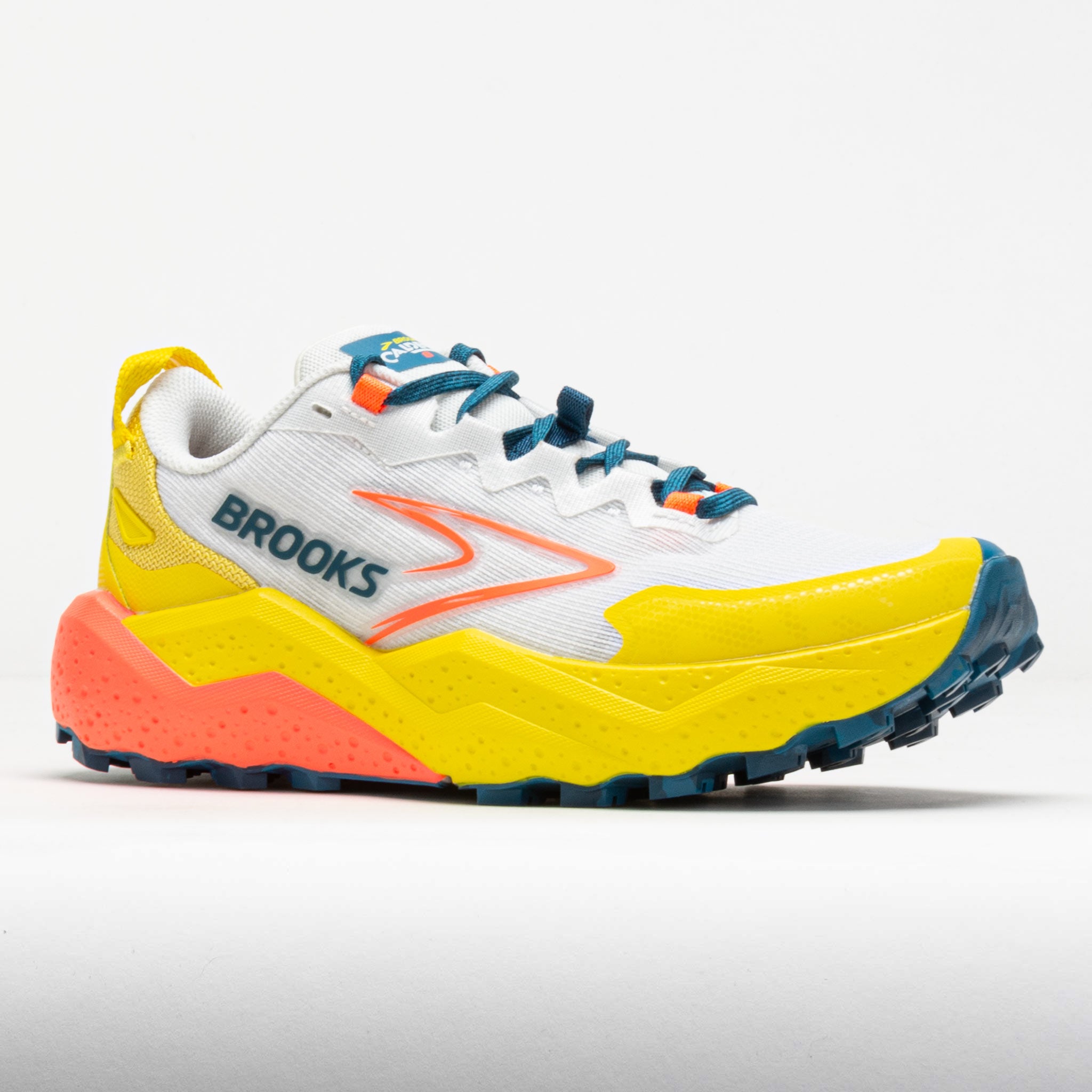 Brooks Caldera 8 Women's Bit of Blue/Quince/Flame – Holabird Sports
