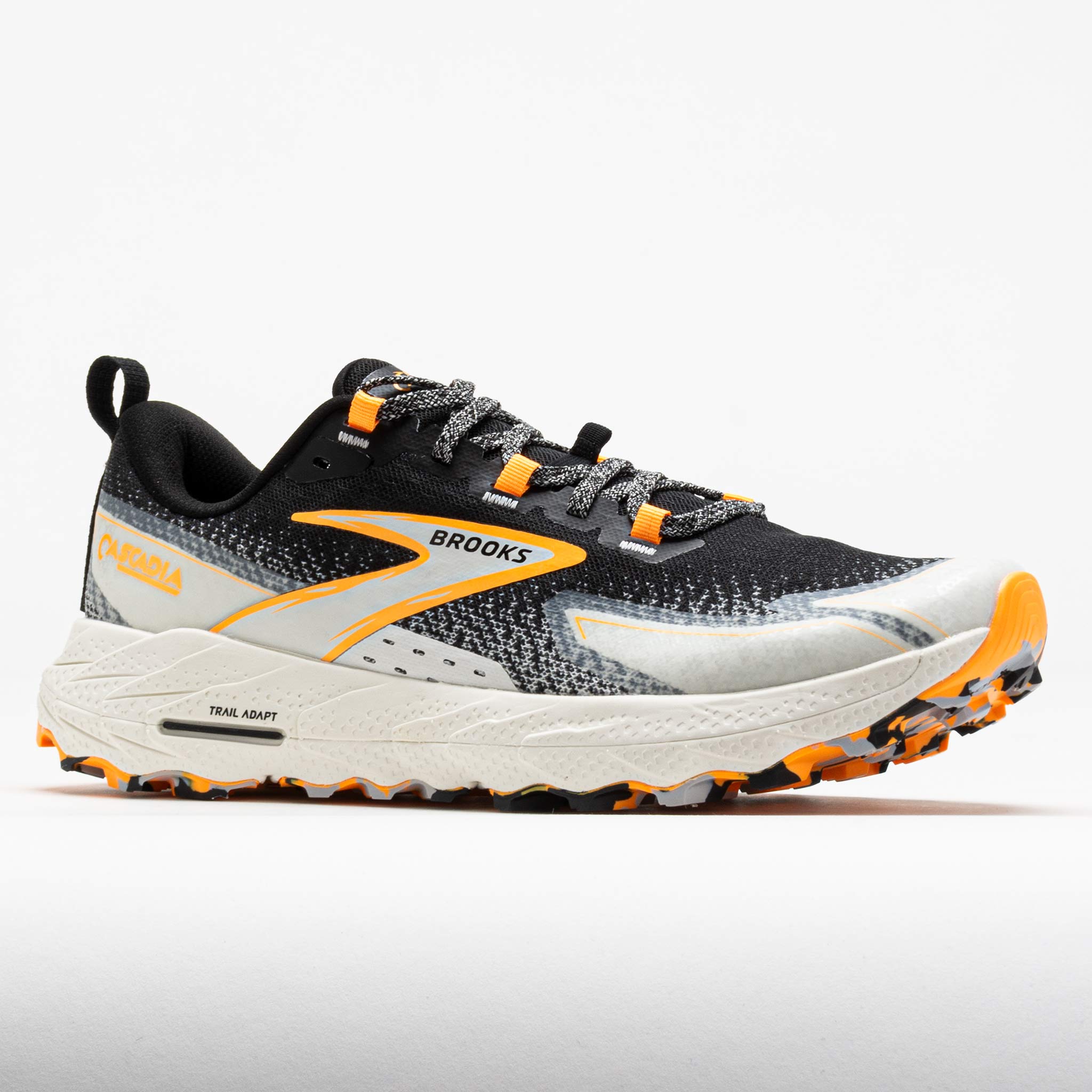 Brooks Cascadia 18 Men's Black/Blue Wash/Orange – Holabird