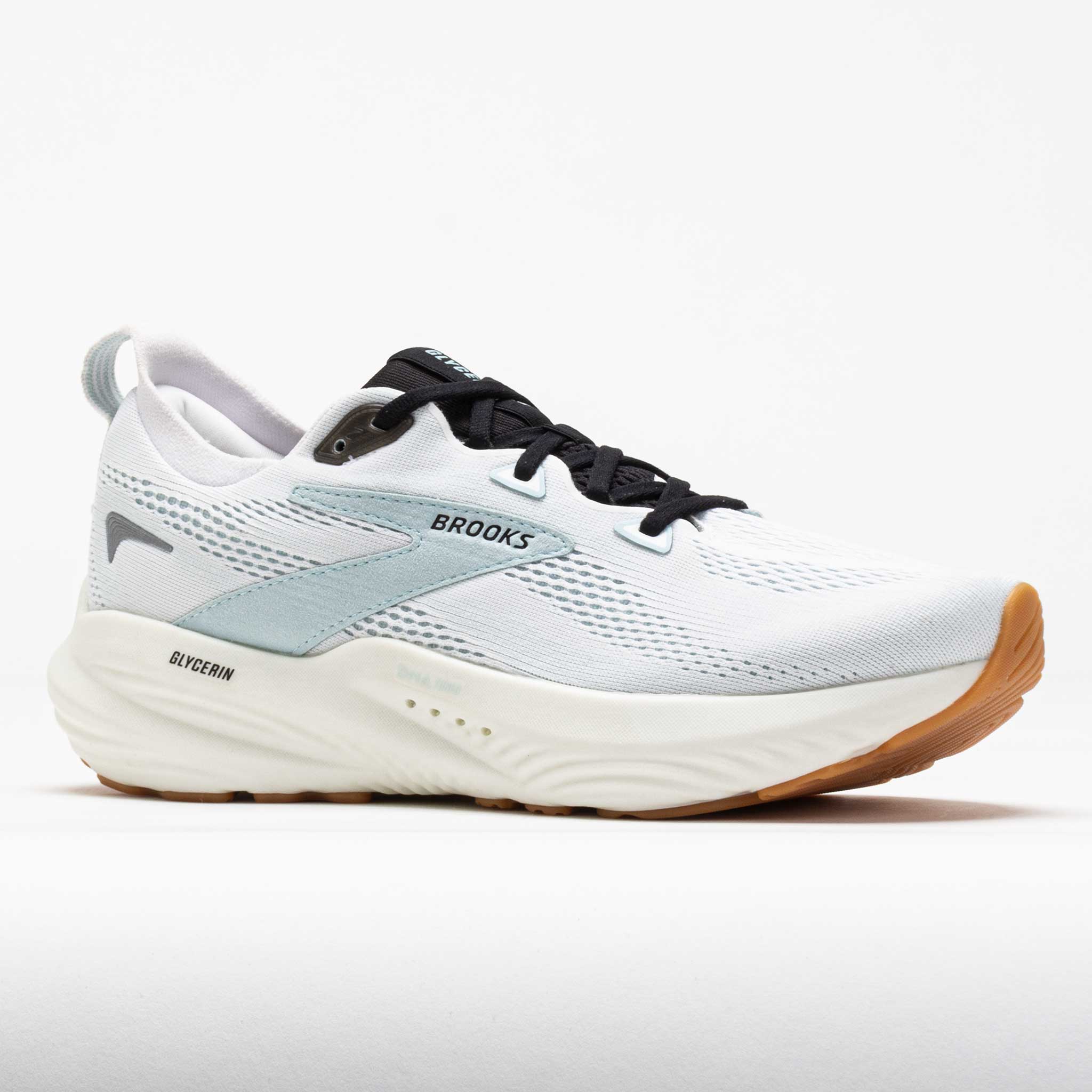 Brooks Glycerin 22 Men's Bright White/Winter Sky/Black