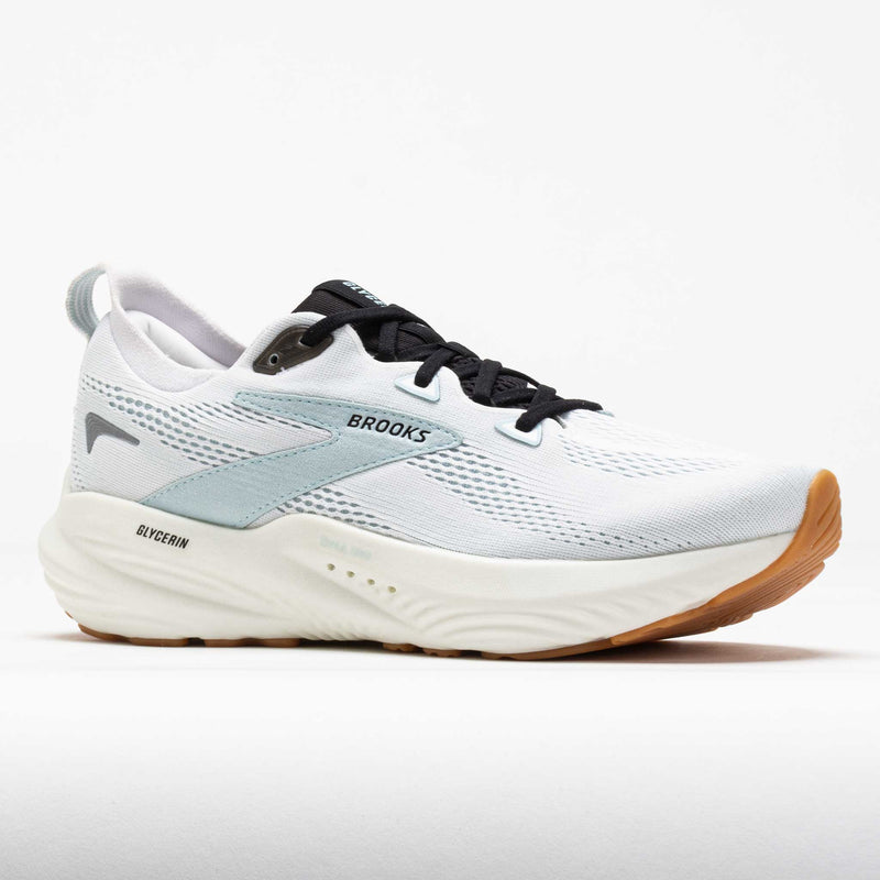 Brooks Glycerin 22 Men's Bright White/Winter Sky/Black
