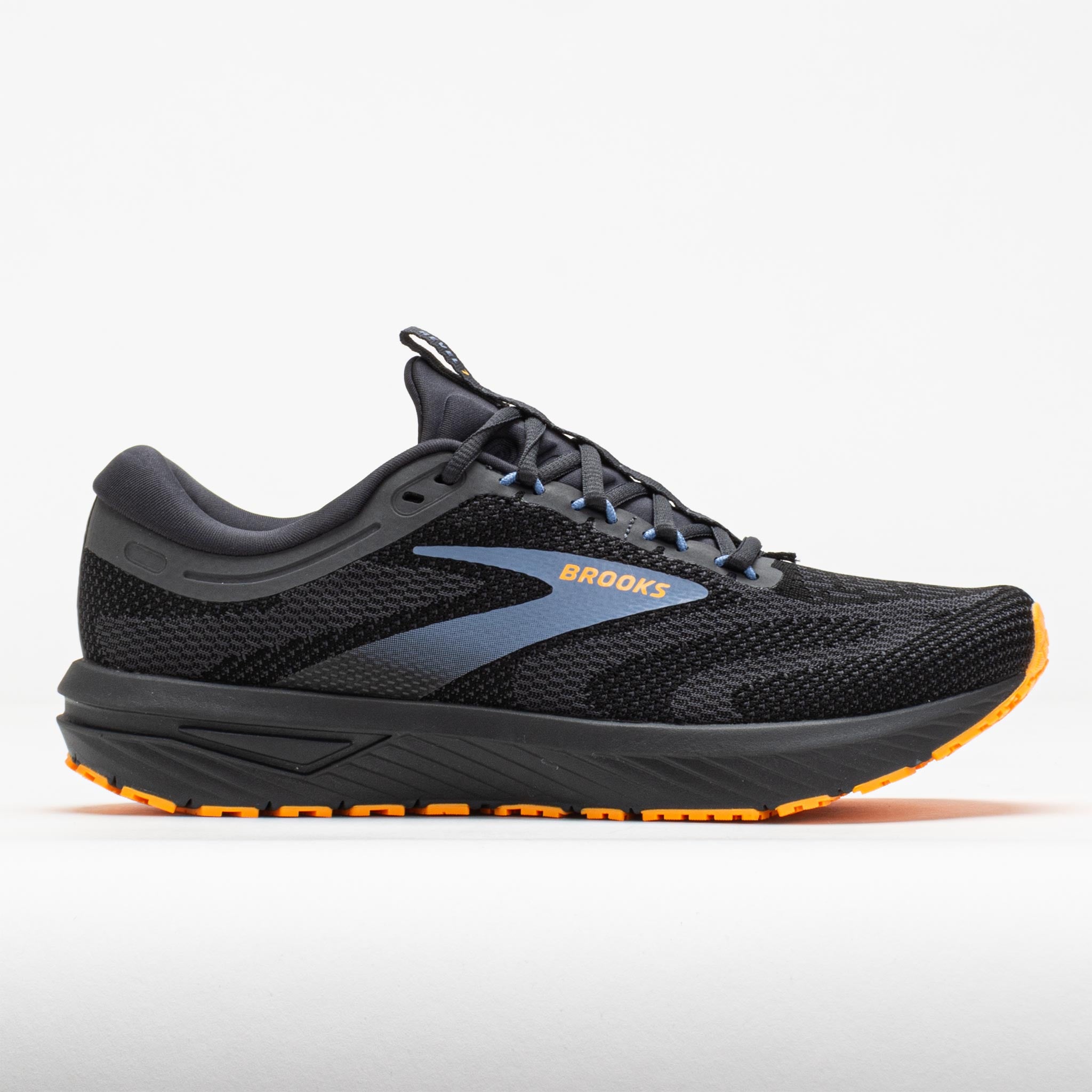 Brooks Revel 7 Men's Black/Country Blue/Orange