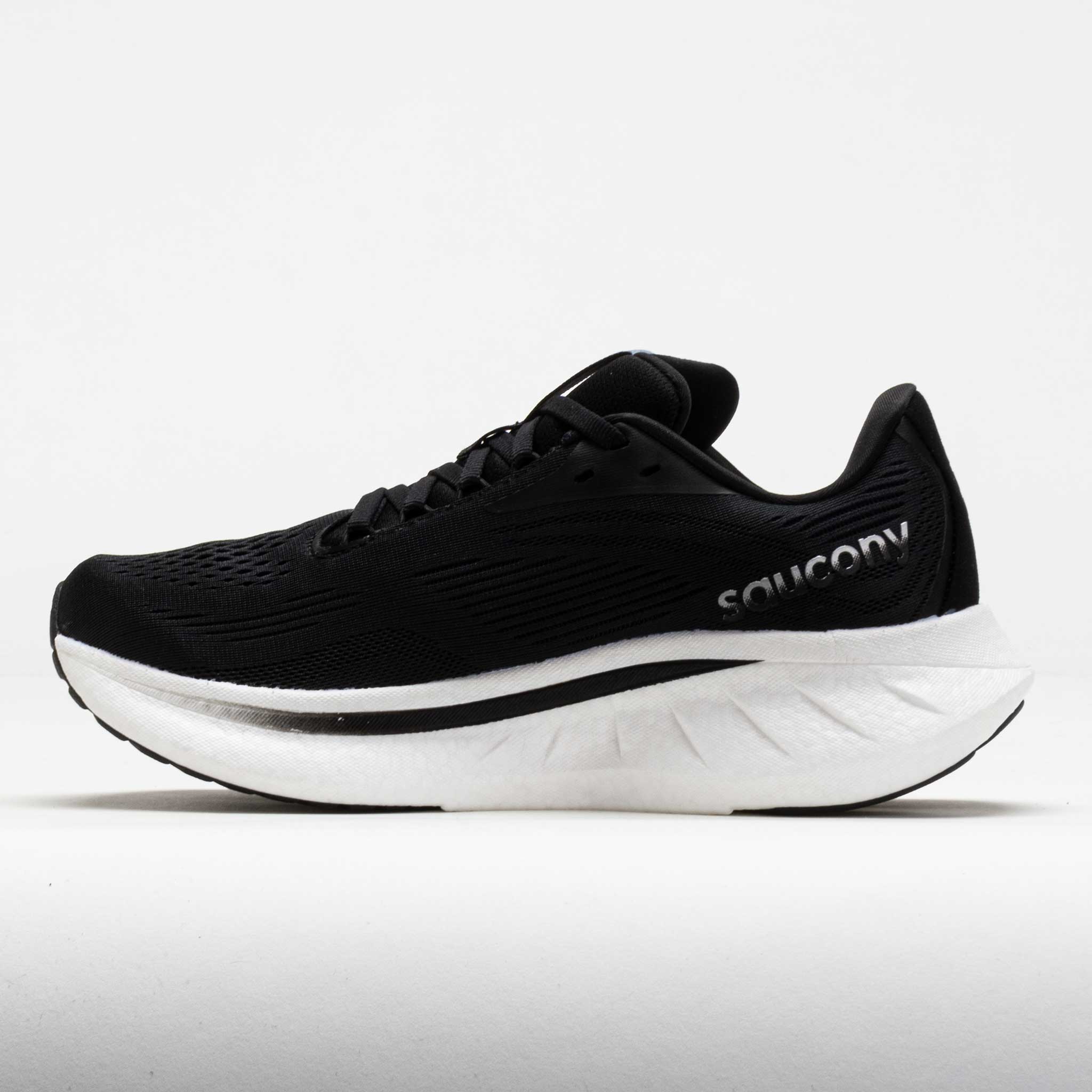 Saucony Ride 18 Men's Black/White – Holabird Sports Saucony Ride 18 Men's Black/White – Holabird Sports