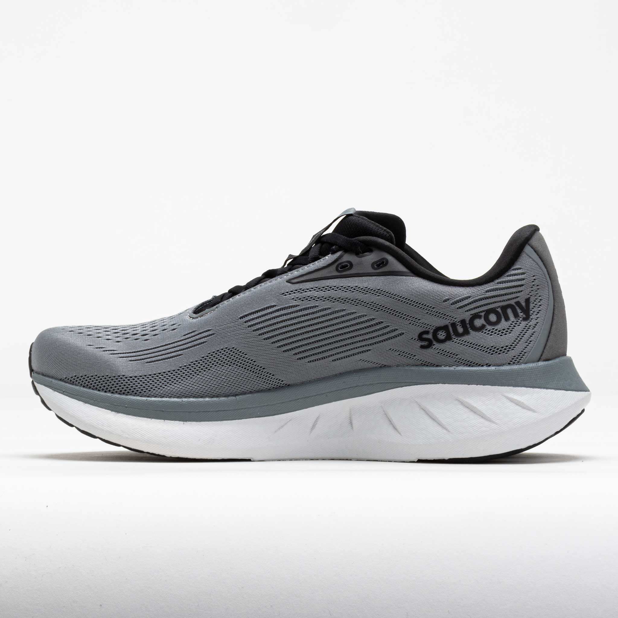 Saucony Ride 18 Men's Cinder/Black – Holabird Sports