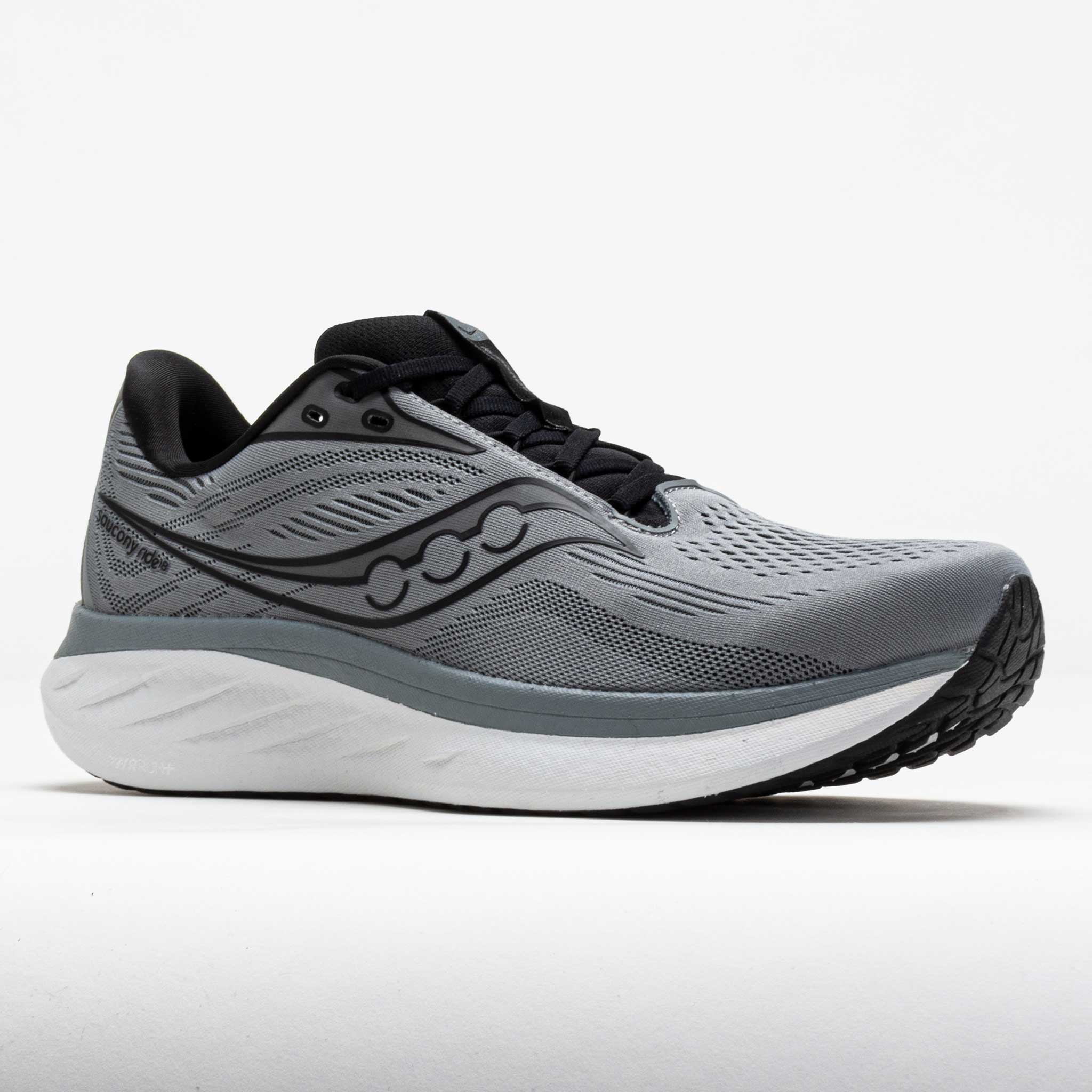 Saucony Ride 18 Men's Cinder/Black – Holabird Sports