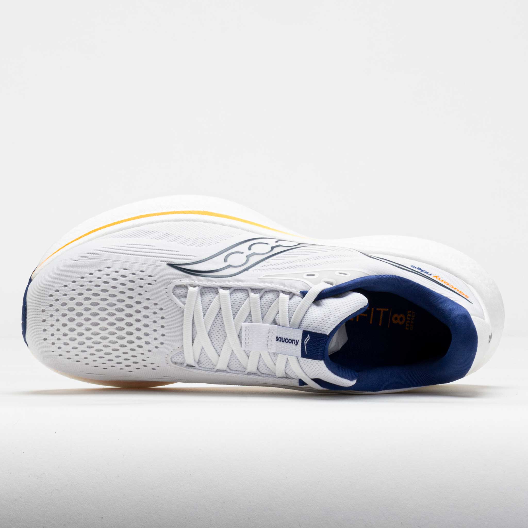 Saucony Ride 18 Men's White/Azurite