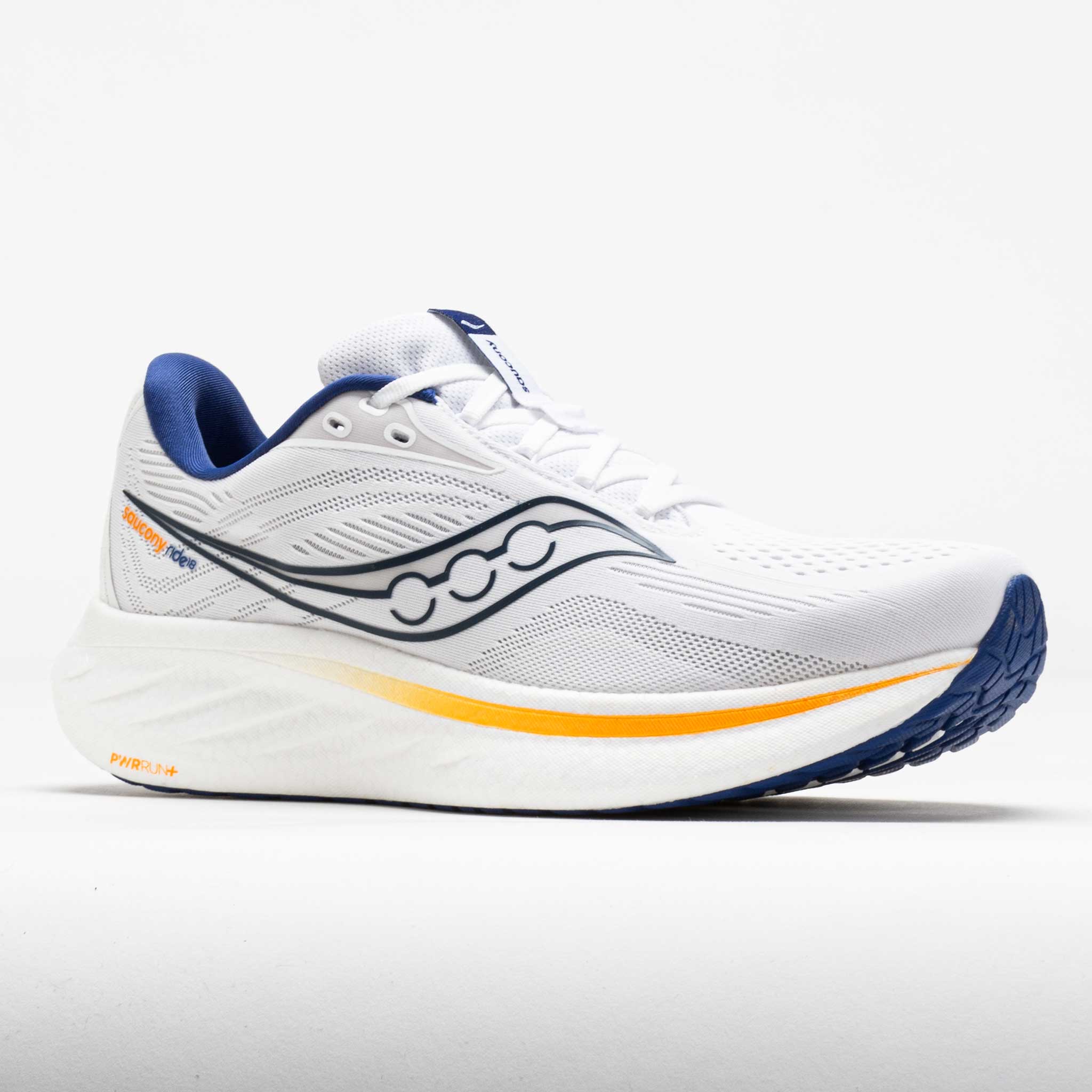 Saucony Ride 18 Men's White/Azurite
