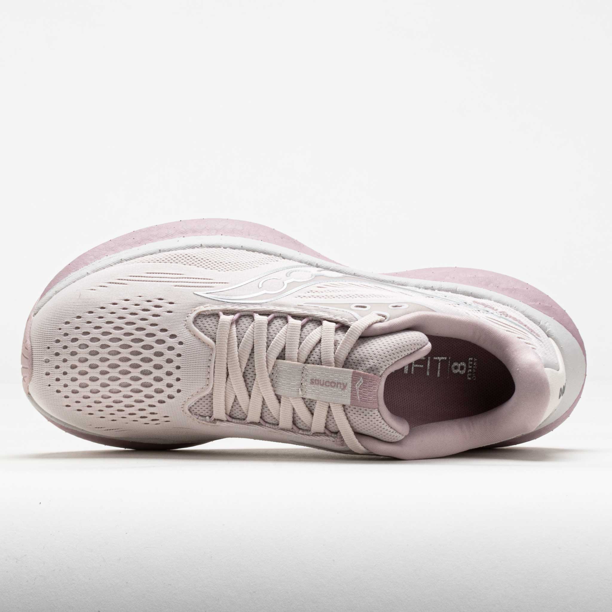 Saucony Ride 18 Women's Moon/Woodrose – Holabird Sports
