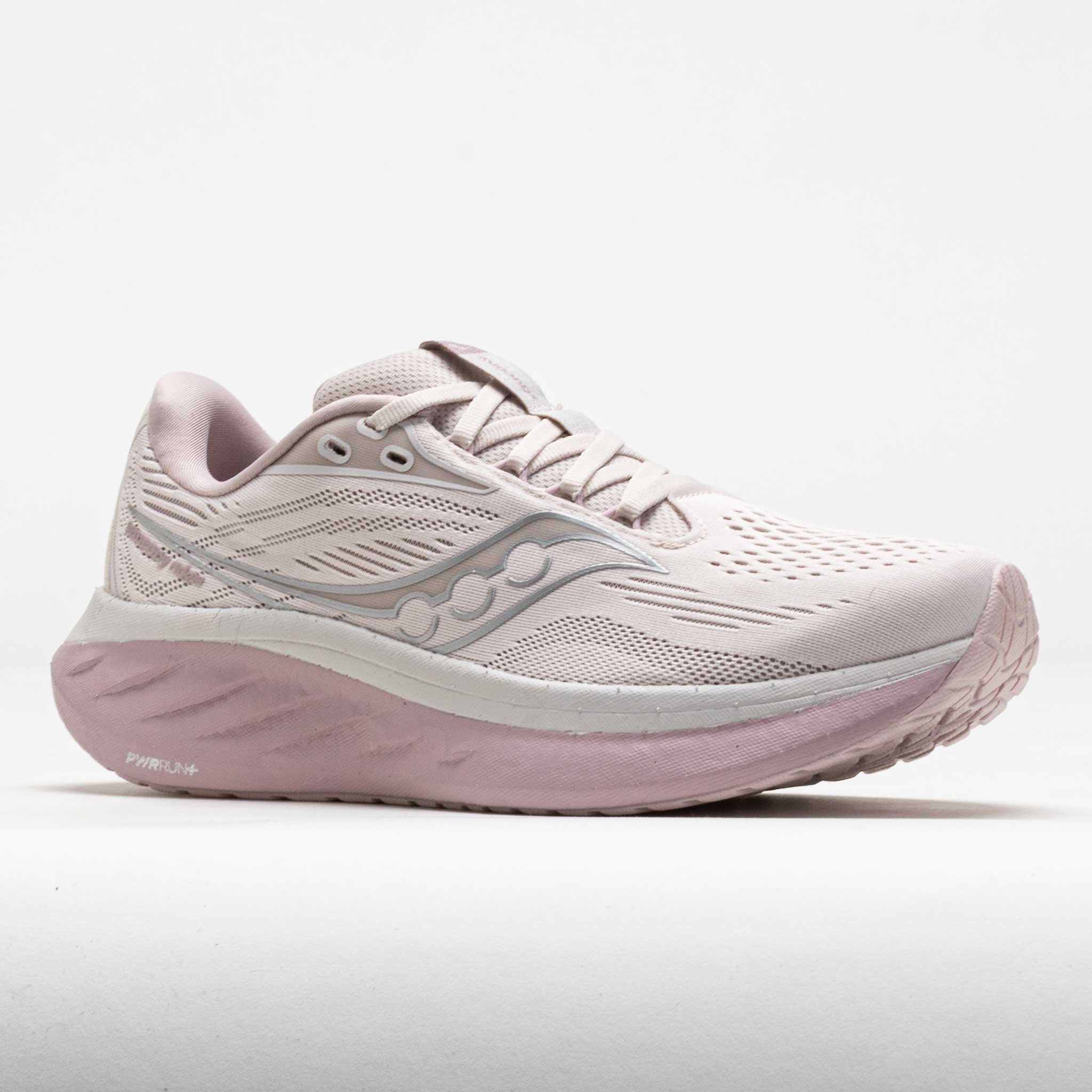 Saucony Ride 18 Women's Moon/Woodrose – Holabird Sports