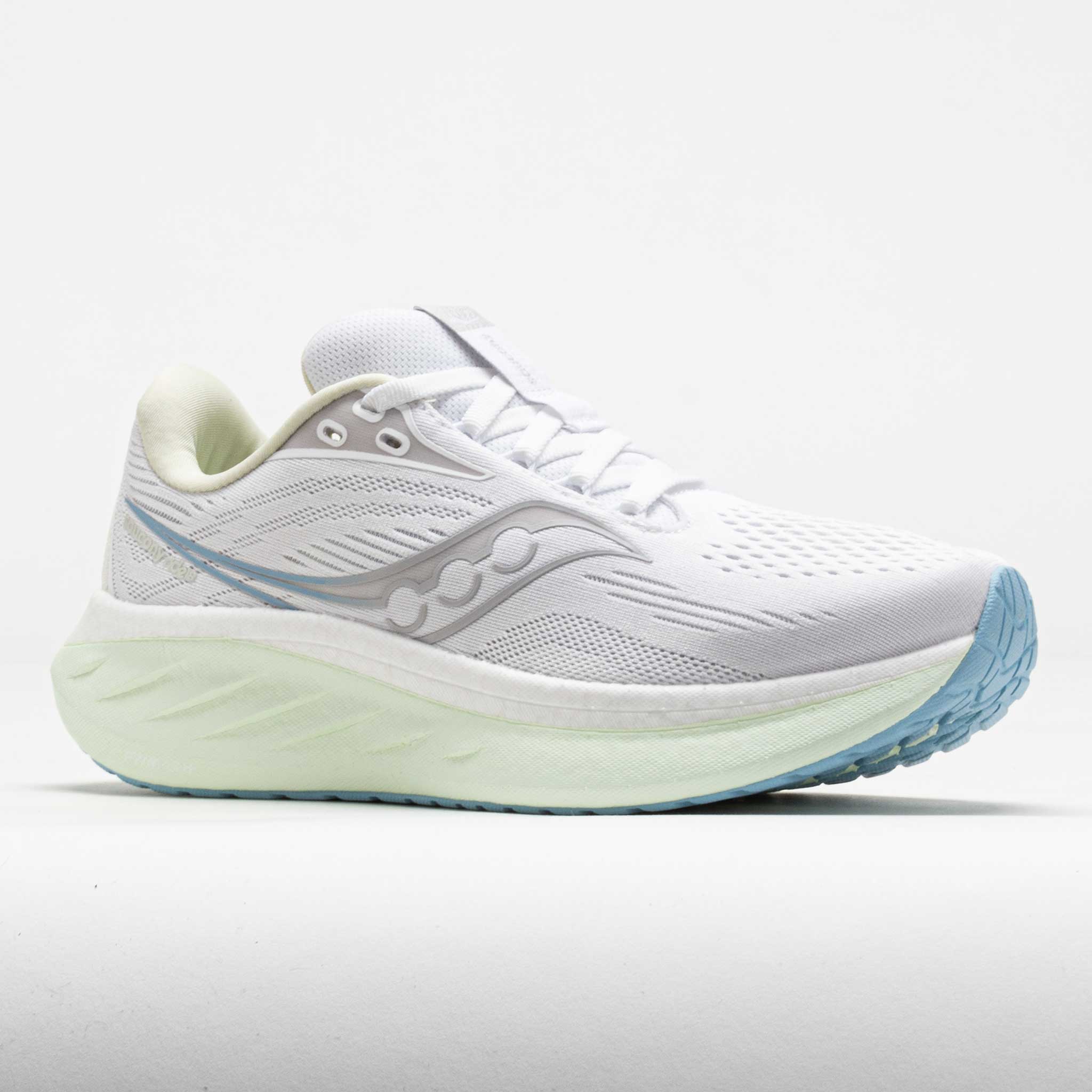 Saucony Ride 18 Women's White/Lettuce – Holabird Sports
