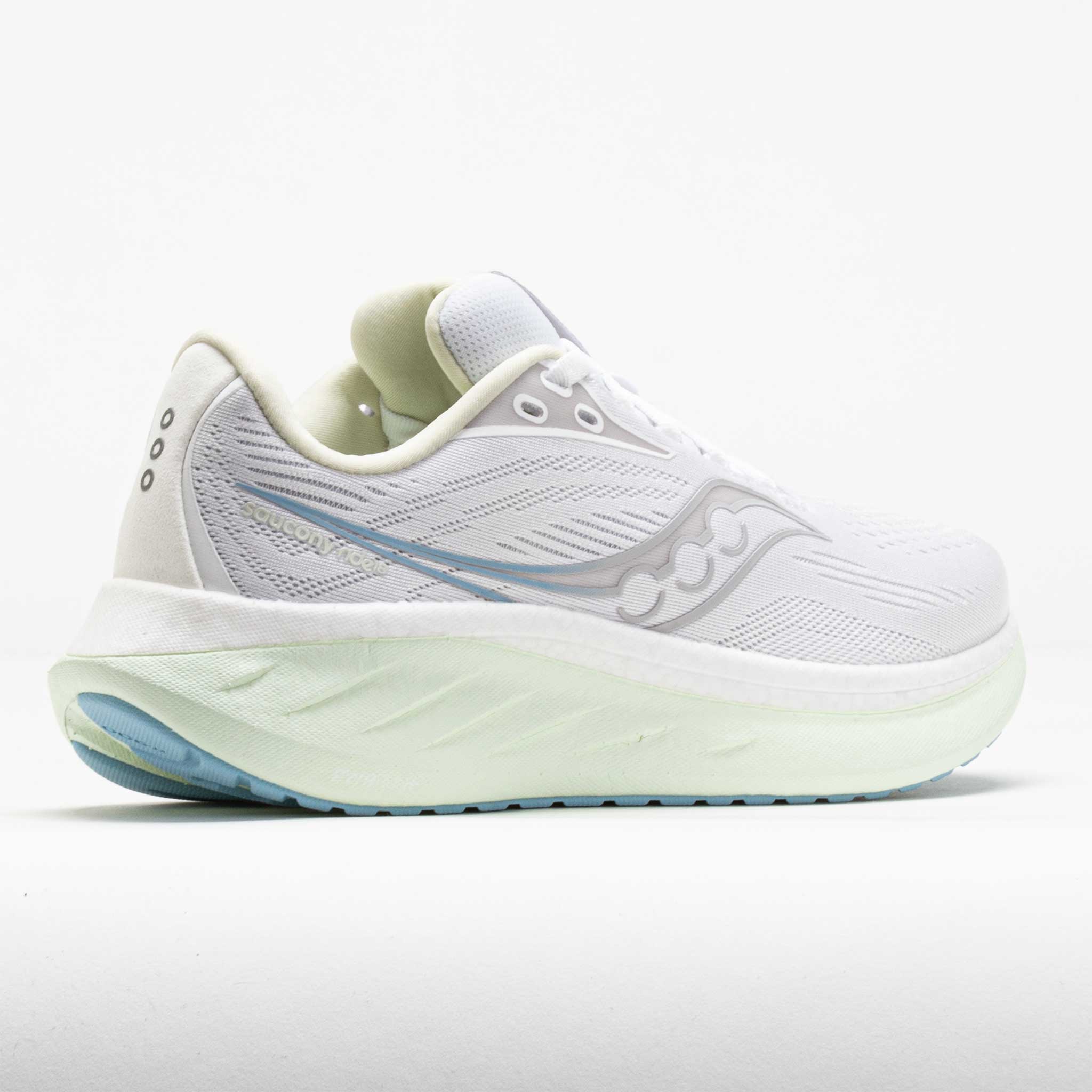 Saucony Ride 18 Women's White/Lettuce – Holabird Sports