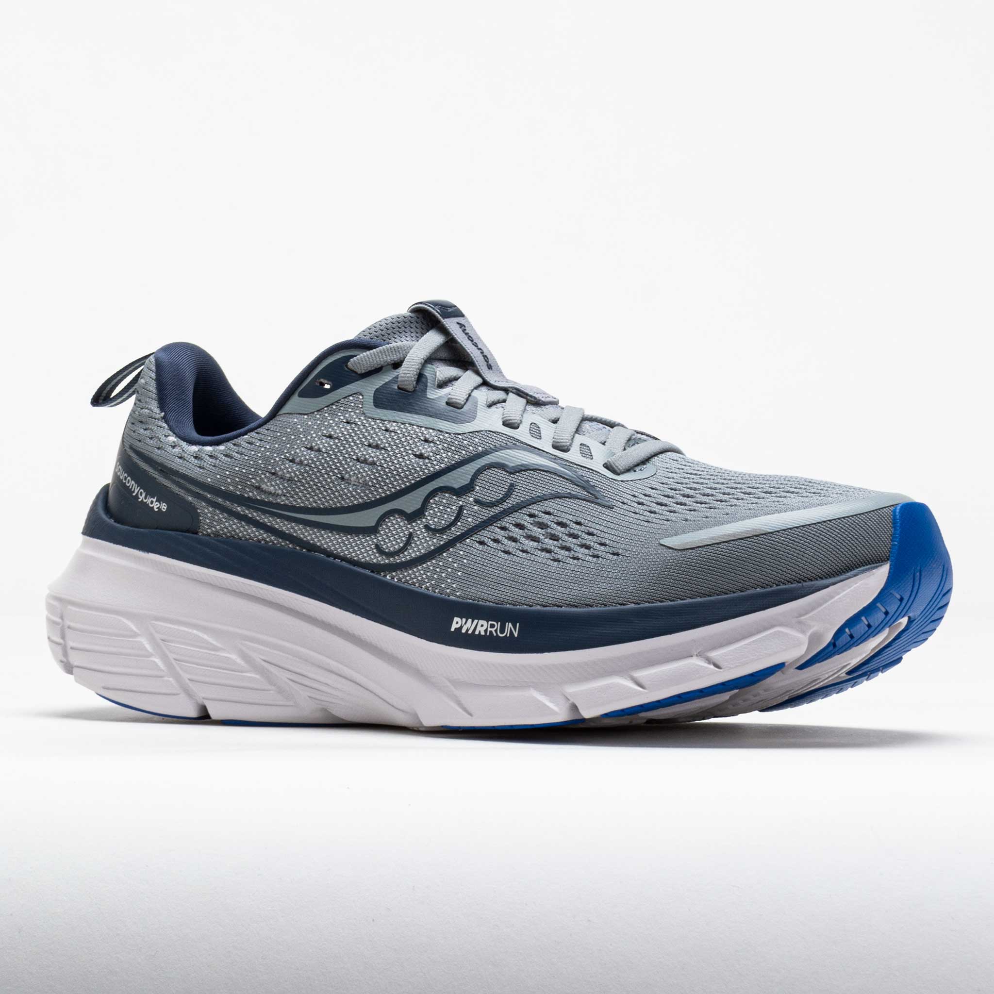 Saucony Guide 18 Men's Flint/Navy – Holabird Sports
