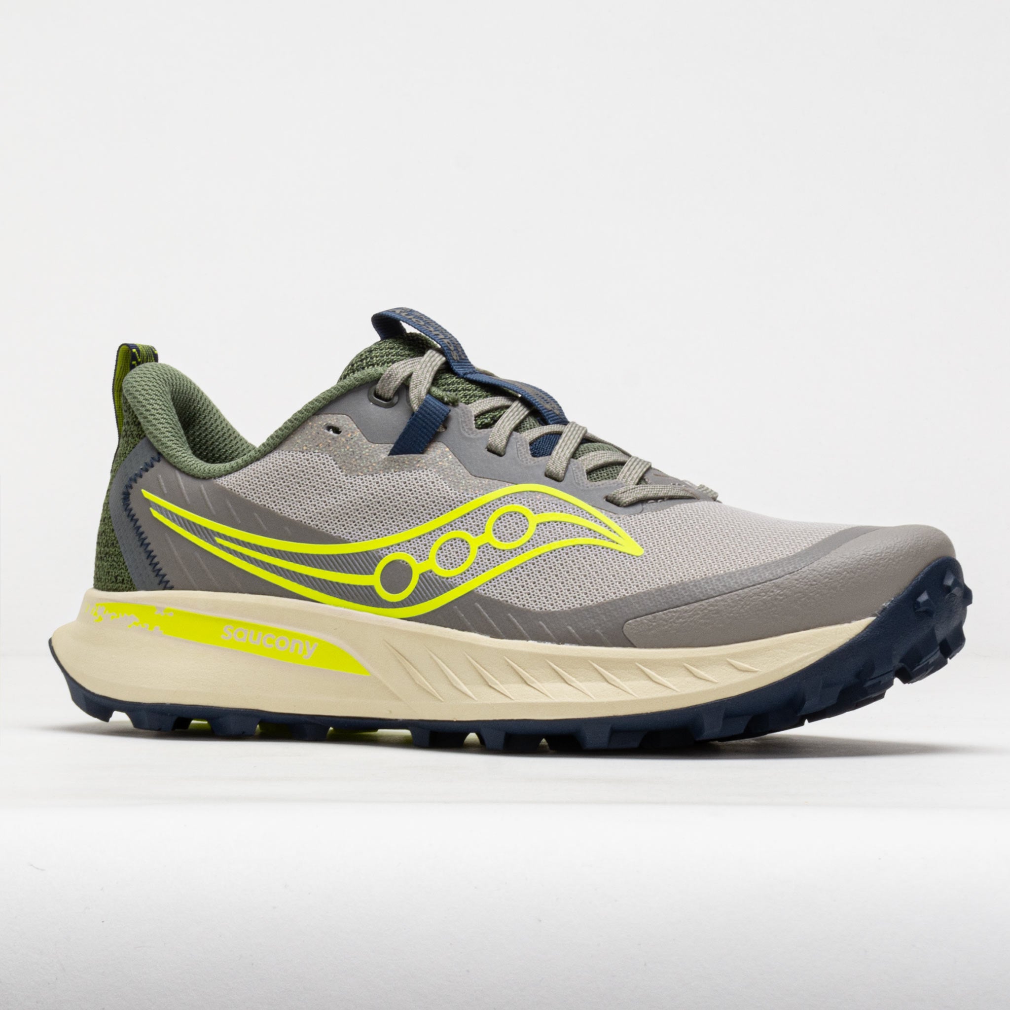Saucony Peregrine 15 Men's Ridge/Olivine – Holabird Sports