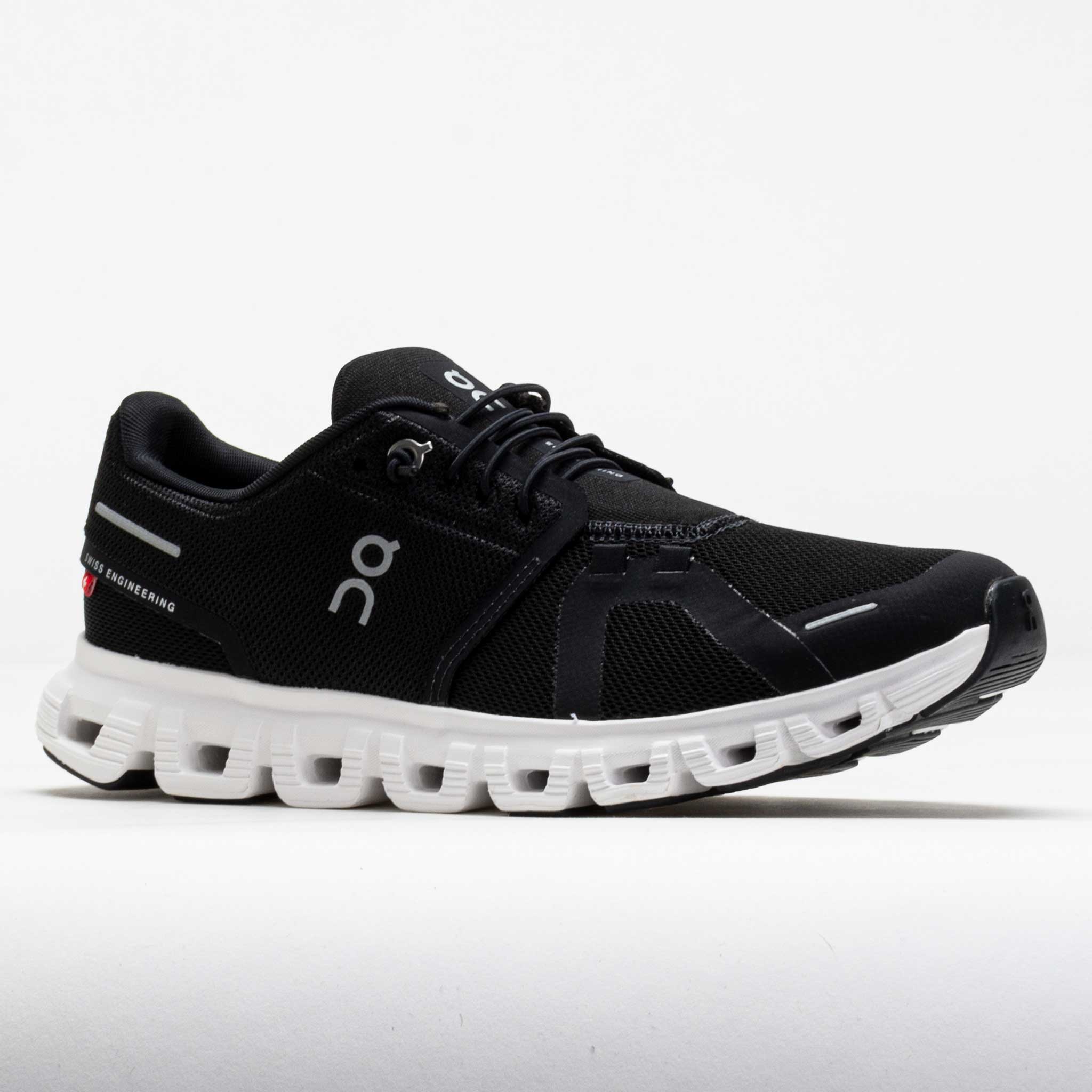 on Cloud 6 ブラック/ホワイト On Cloud 6 Women's Black/White – Holabird Sports