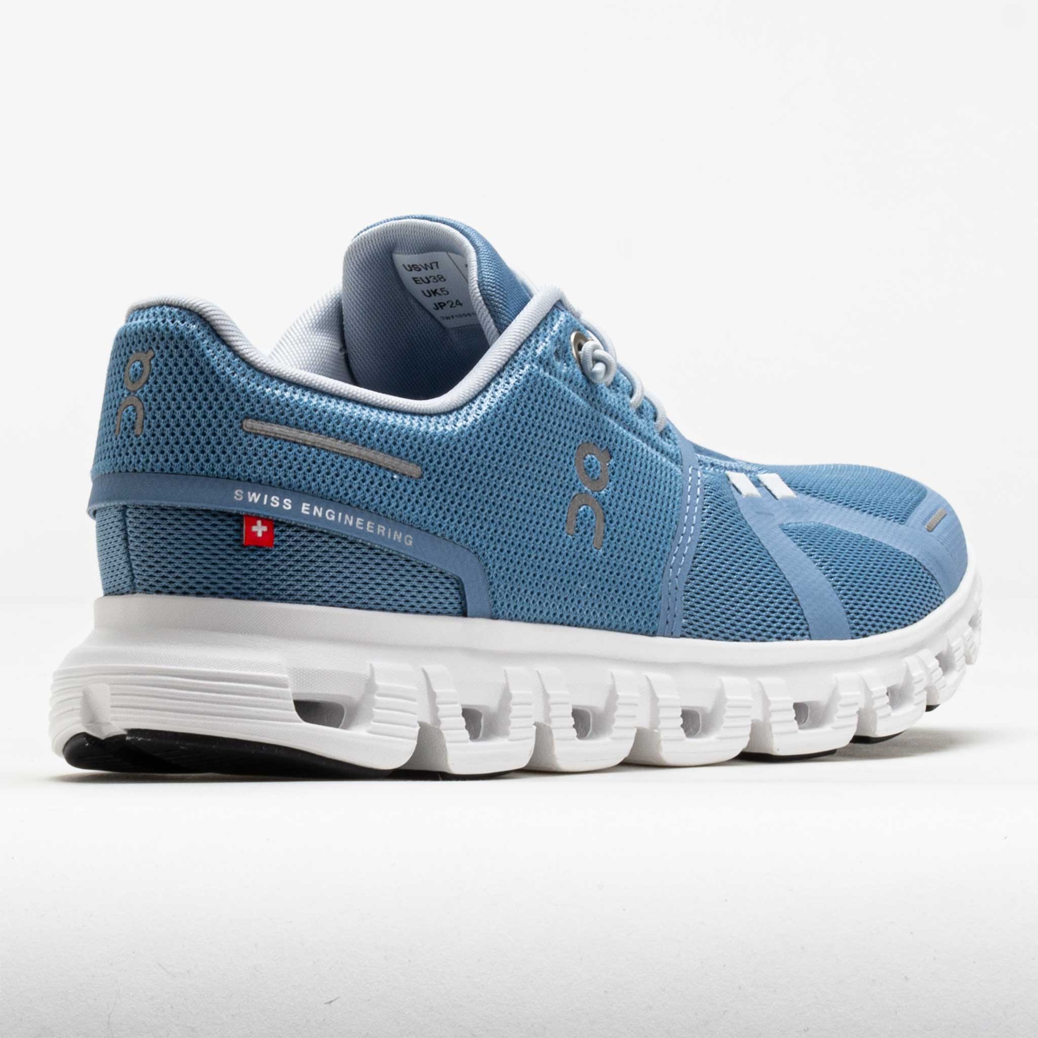 On Cloud 6 Women's Chambray/White