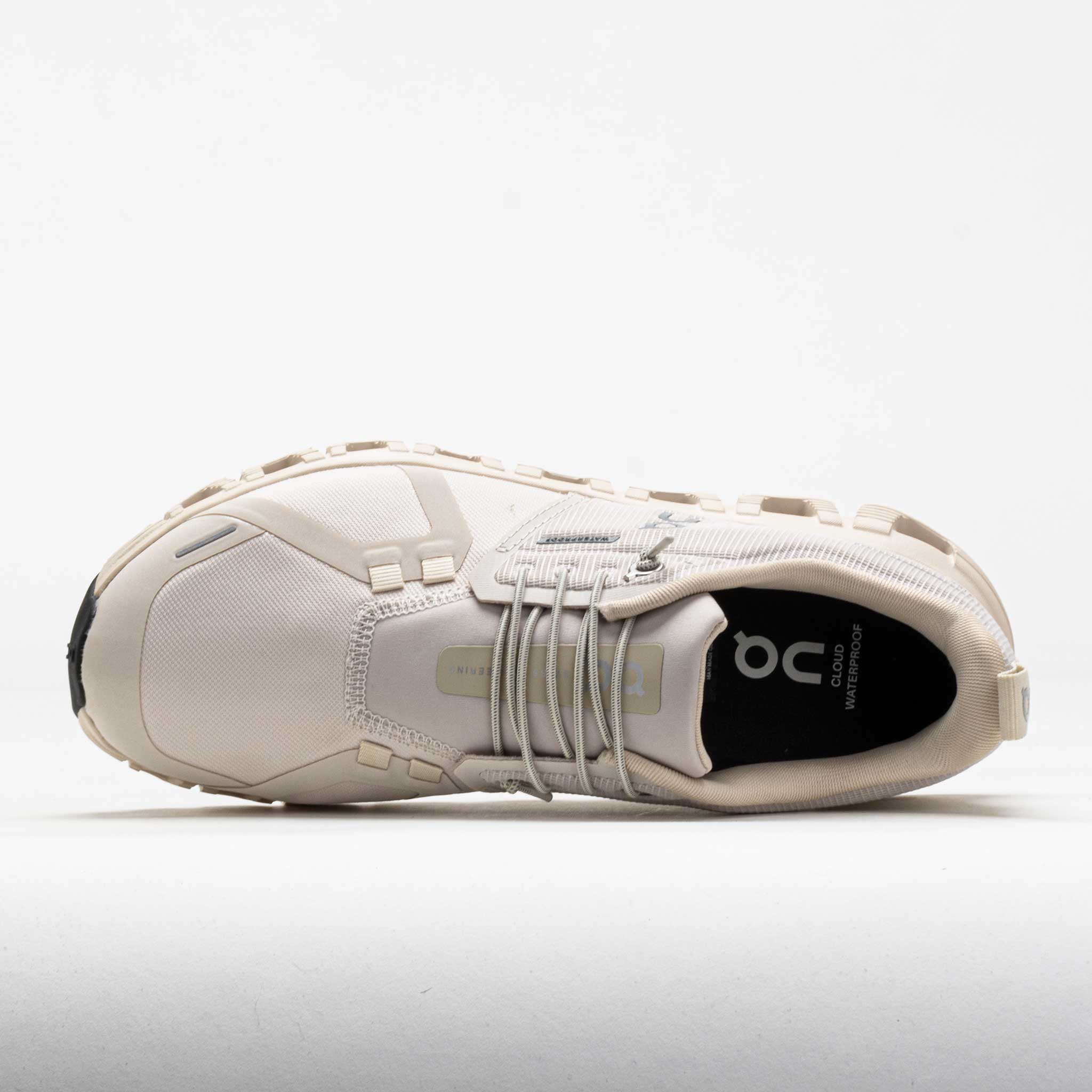 on Cloud 6 WP 24cm ペールグレー×クリーム On Cloud 6 Waterproof Women's Pearl/Cream – Holabird Sports