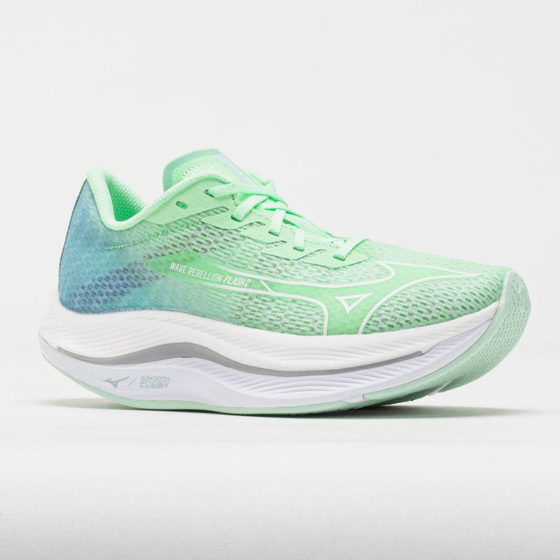 Mizuno Wave Rebellion Flash 2 Women's Neo Mint/White