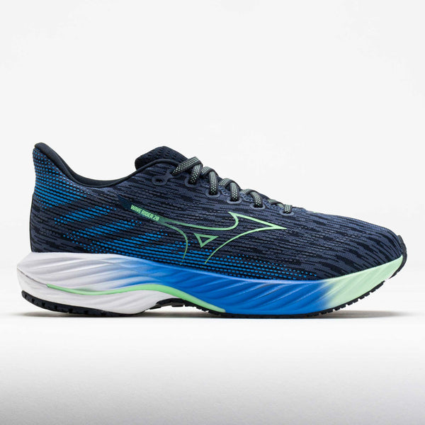 Mizuno Wave Rider 28 Men's Vintage Indigo/Neo Mint
